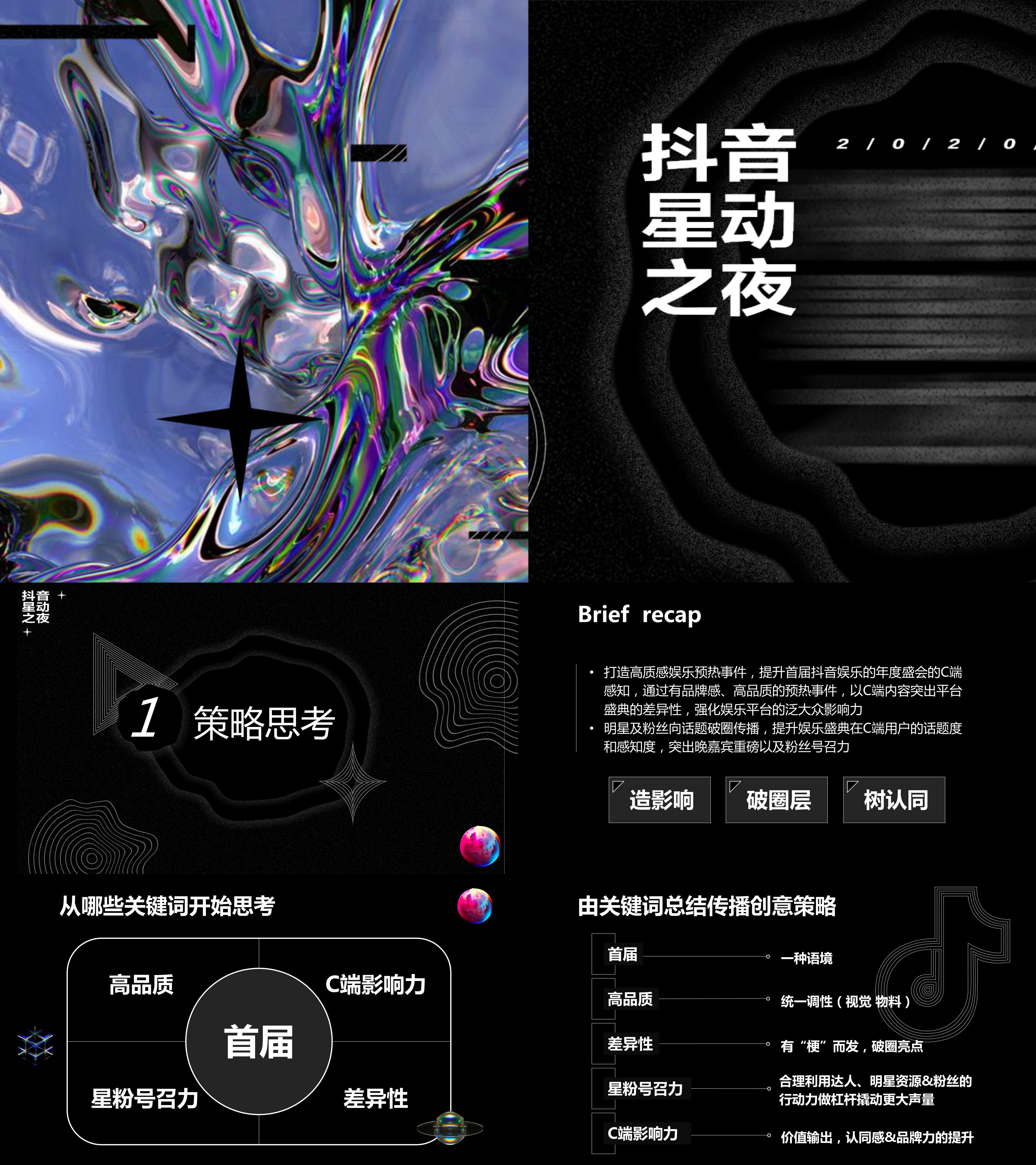 抖音星动之夜宣传推广方案