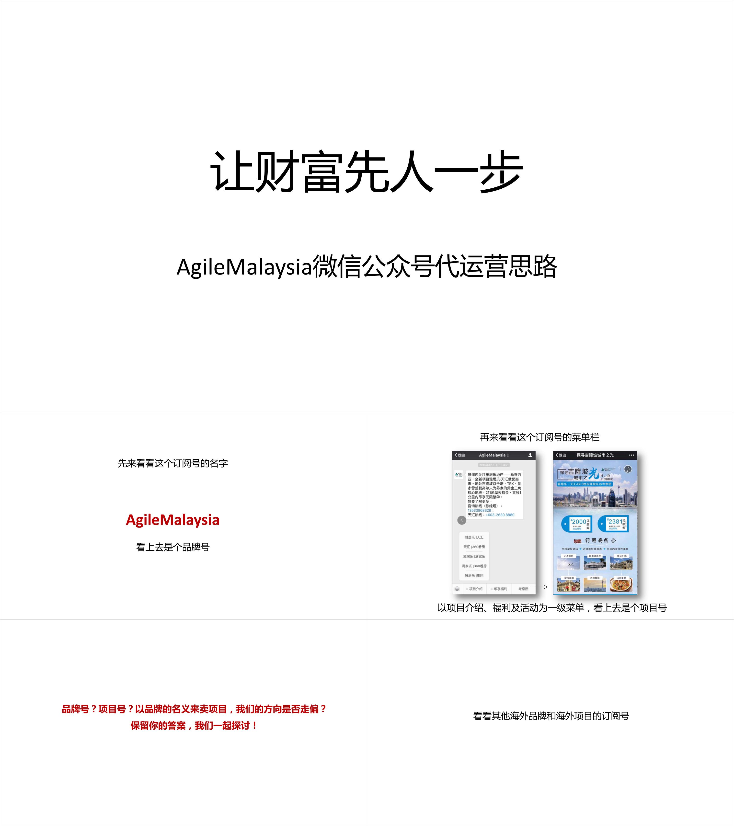 AgileMalaysia年度马来西亚雅居乐天汇小雅IP形象