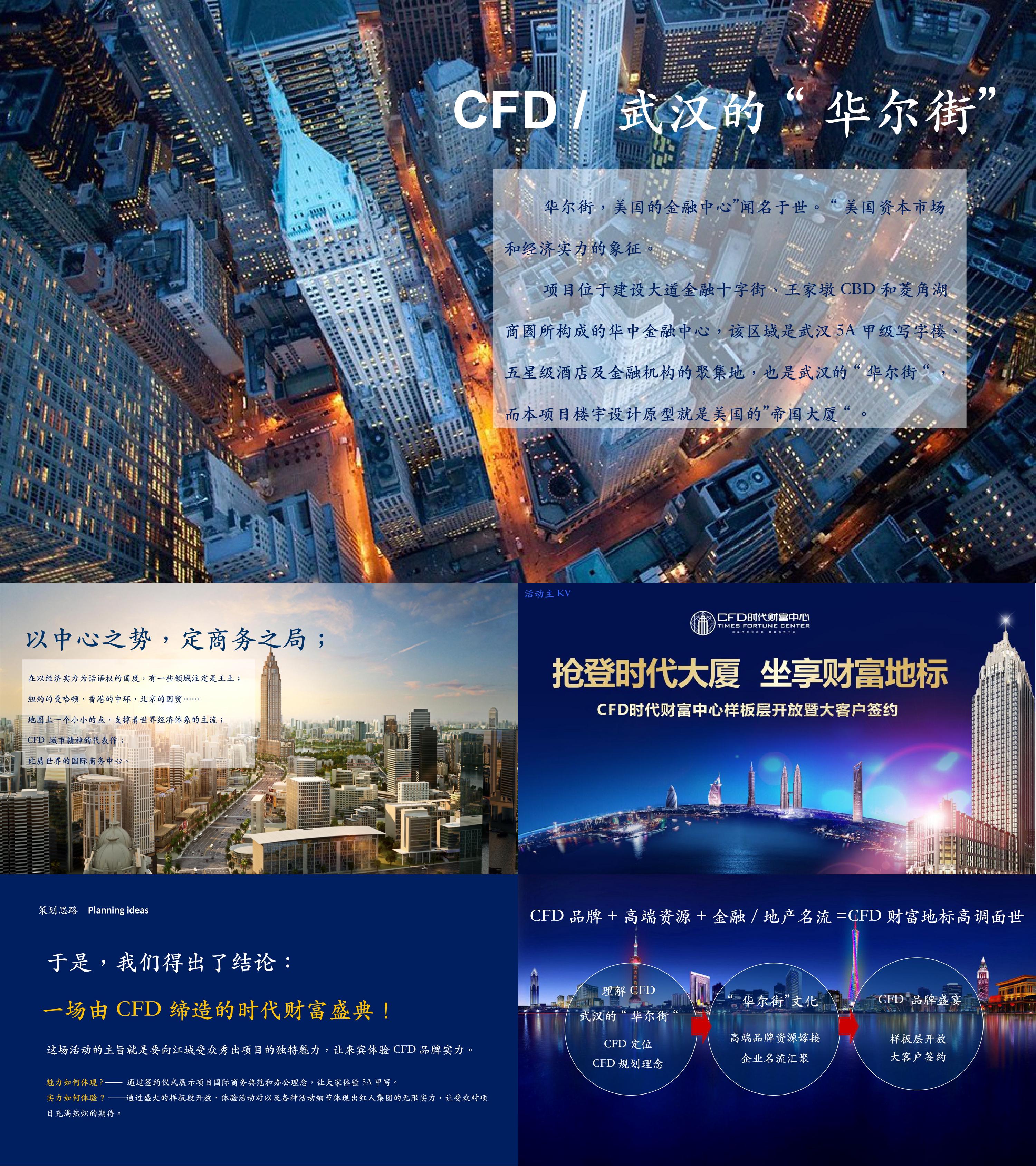 CFD时代财富中心样板层开放暨大客户签约活动方案