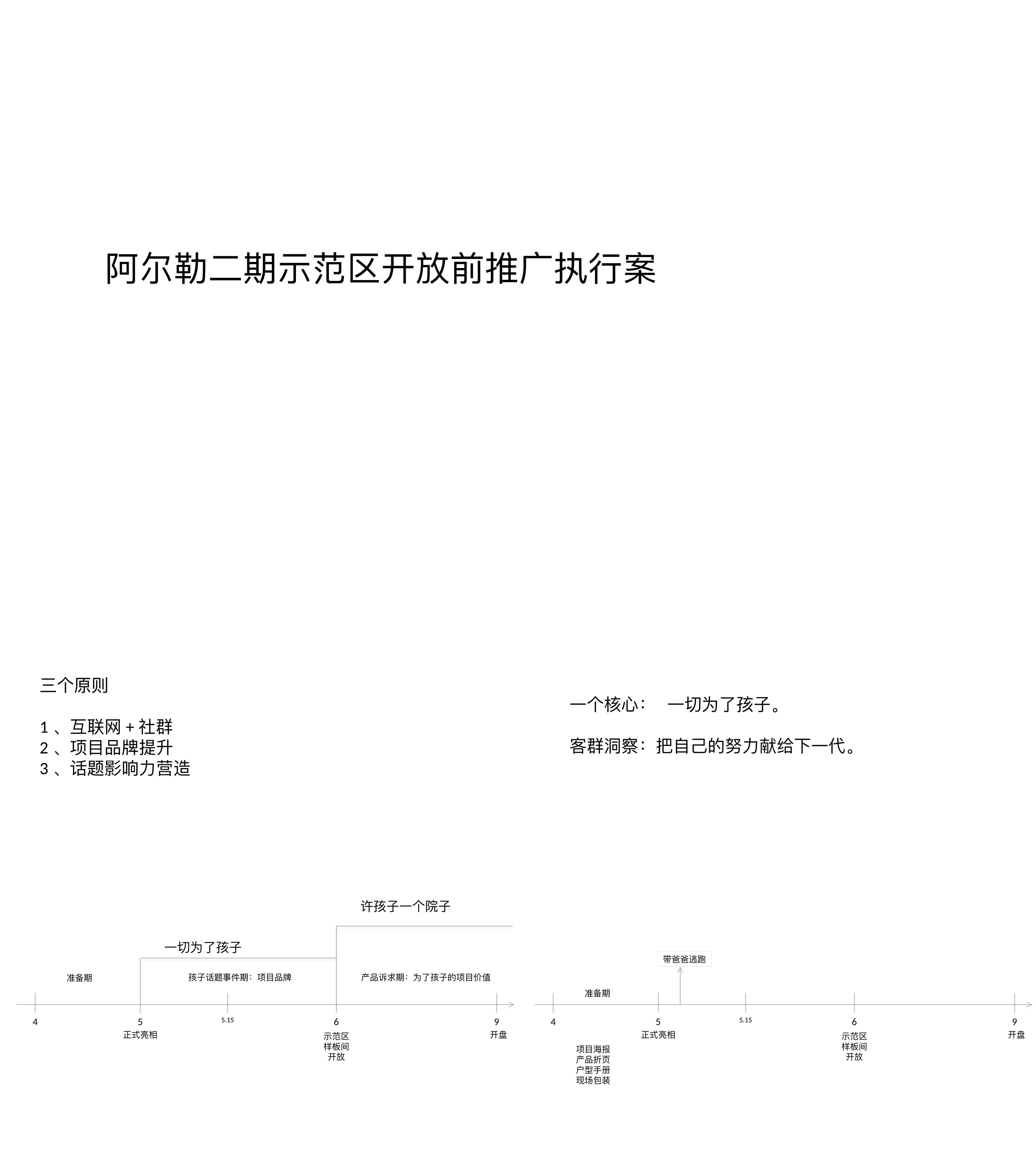 阳光100阿尔勒小镇示范区开放前推广执行方案