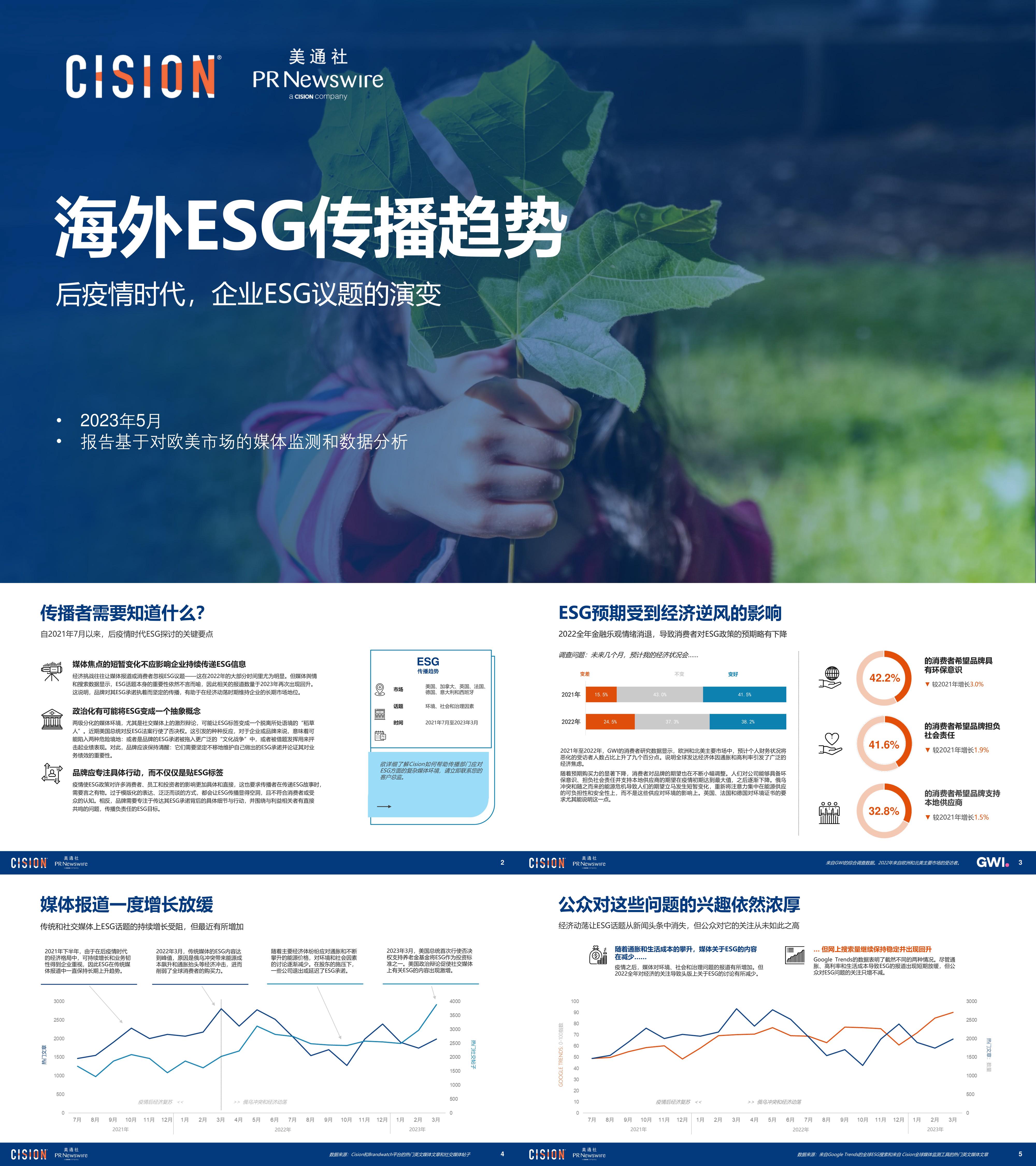 Cision：2023海外ESG传播趋势报告