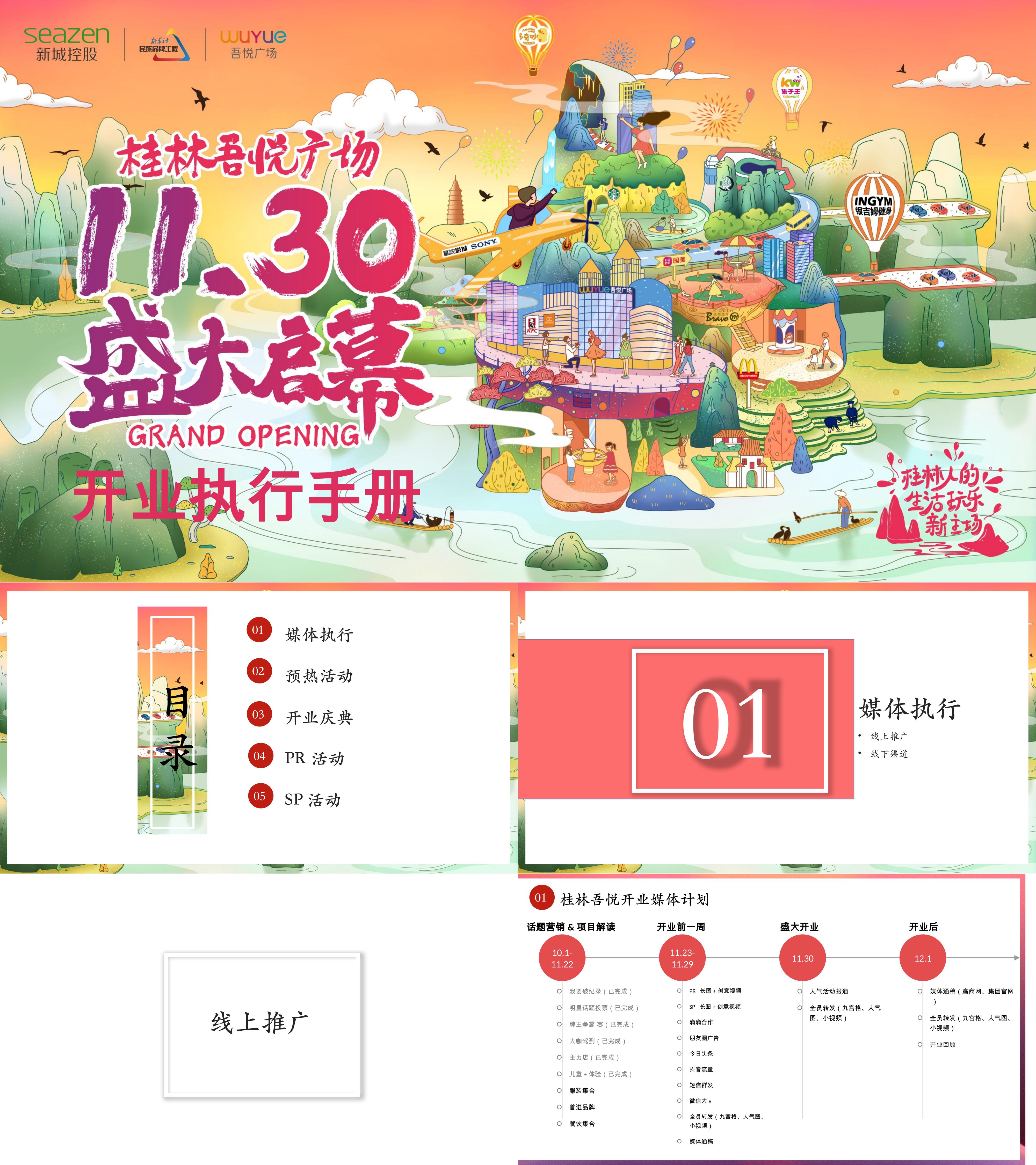 桂林吾悦广场开业执行手册