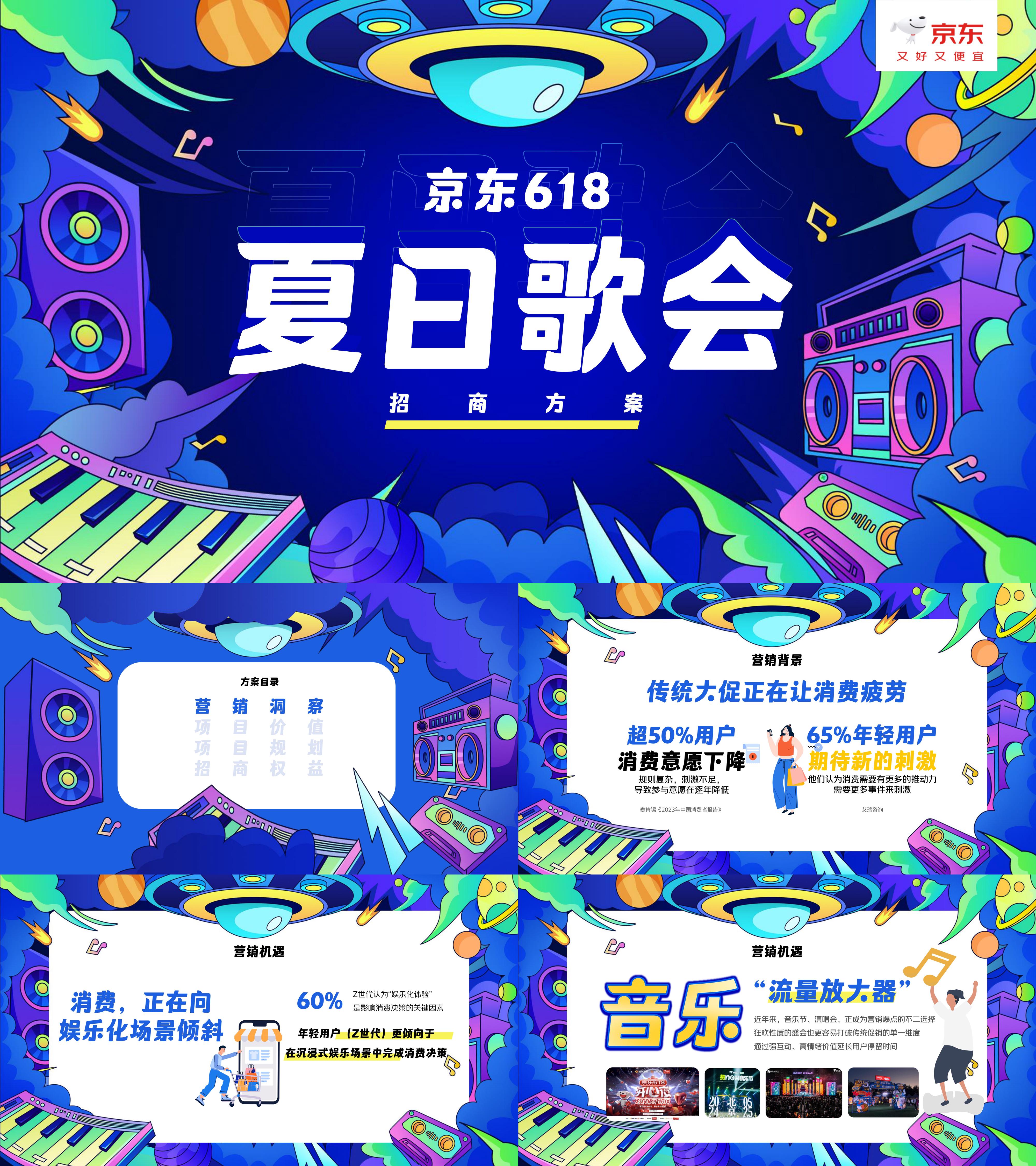 2025京东618夏日歌会招商方案