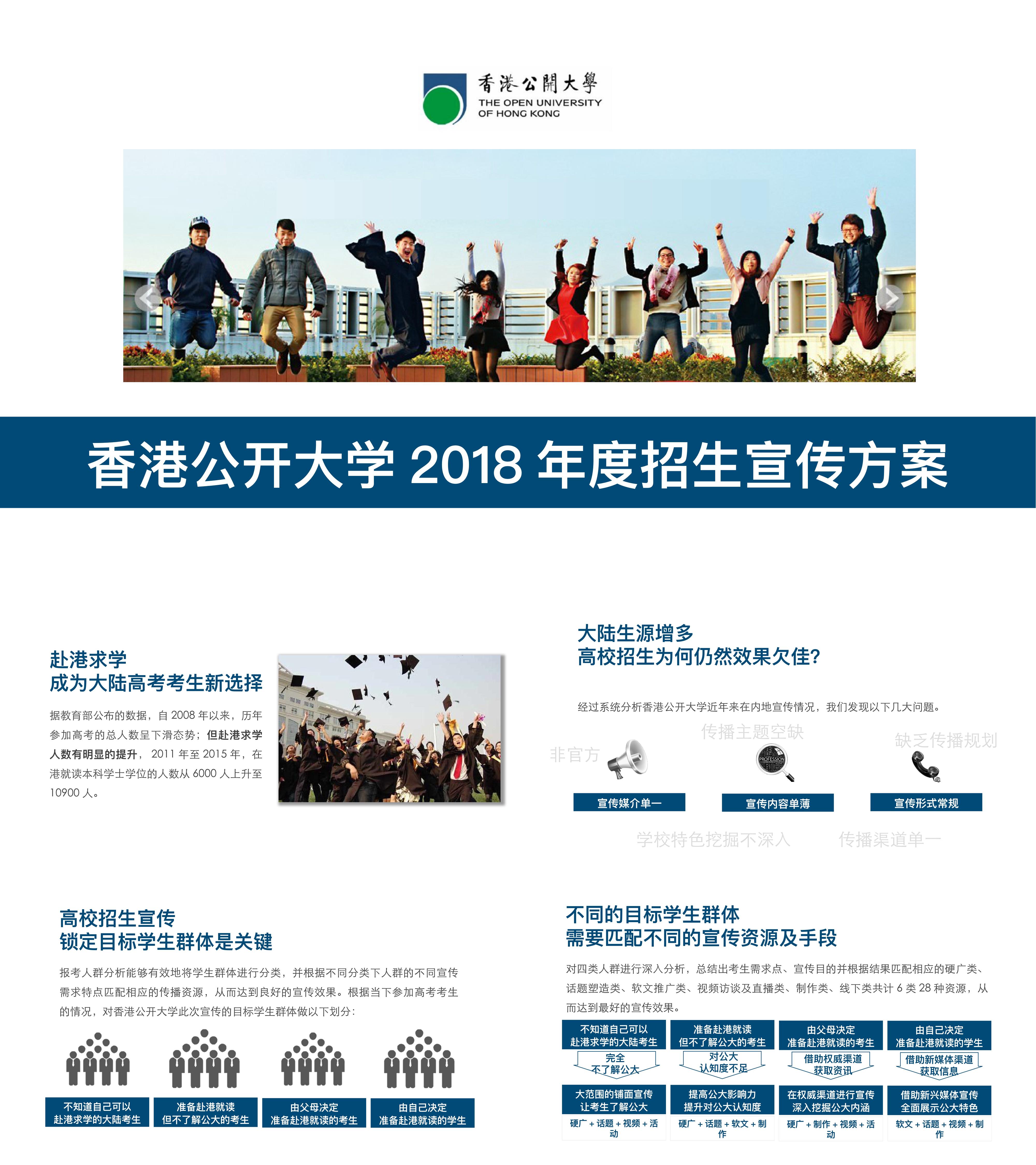 香港公开大学年度宣传方案