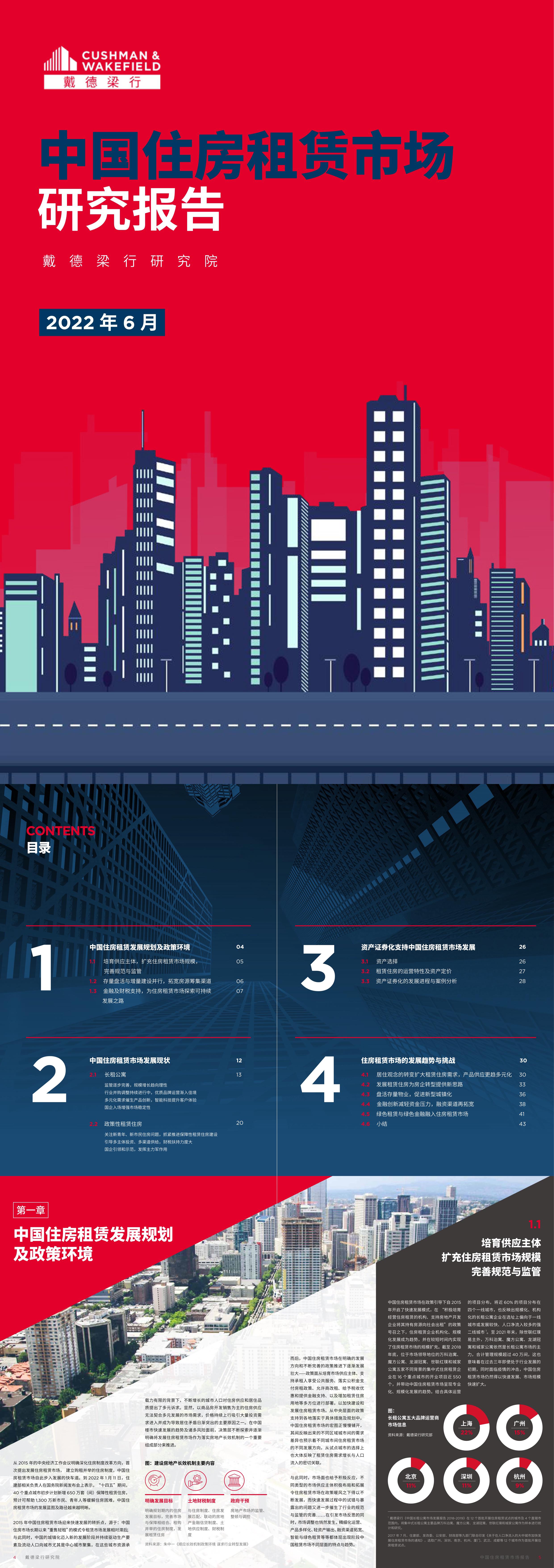 戴德梁行2022中国住房租赁市场研究报告