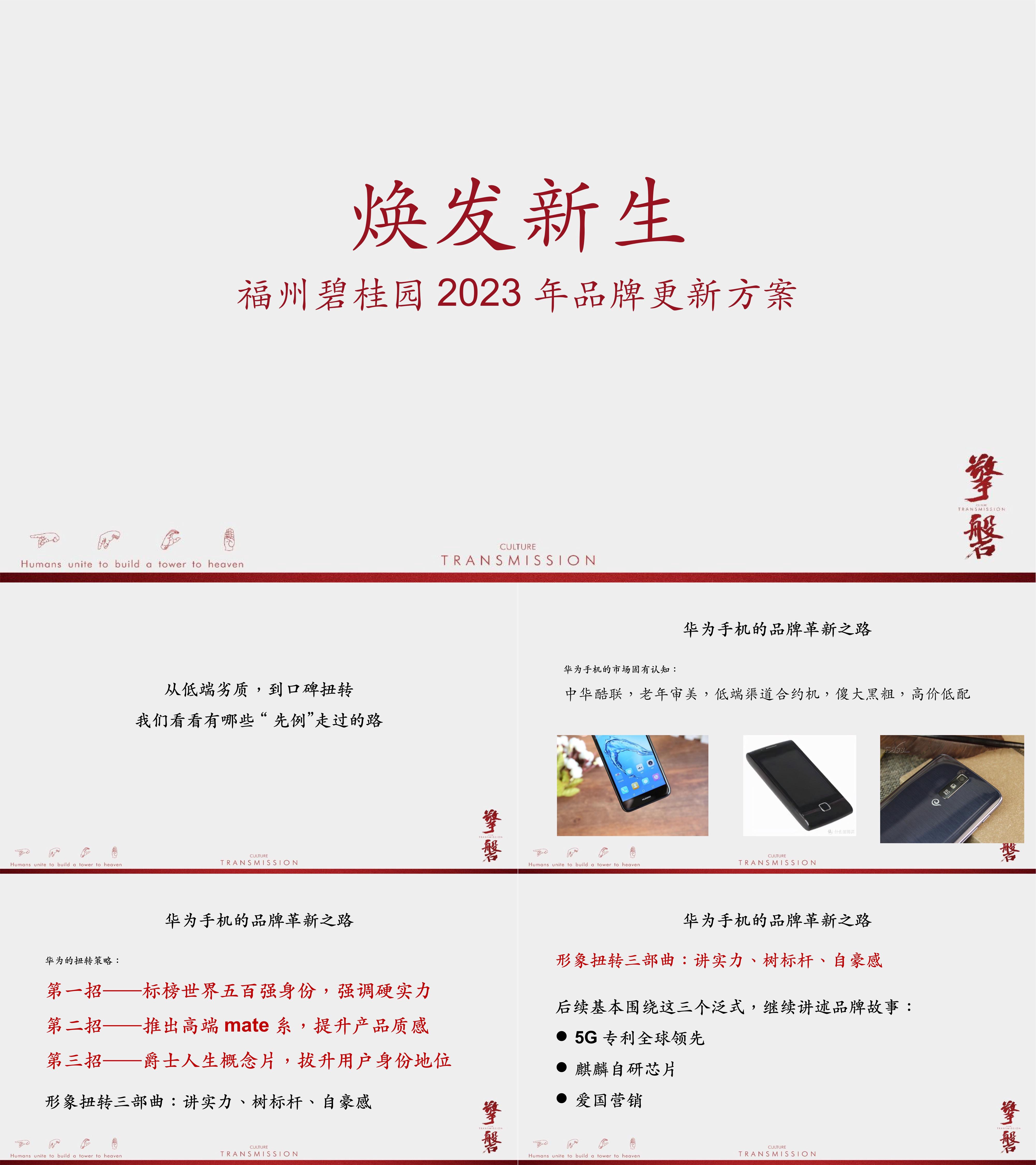 2023地产项目碧桂园品牌升级焕新方案