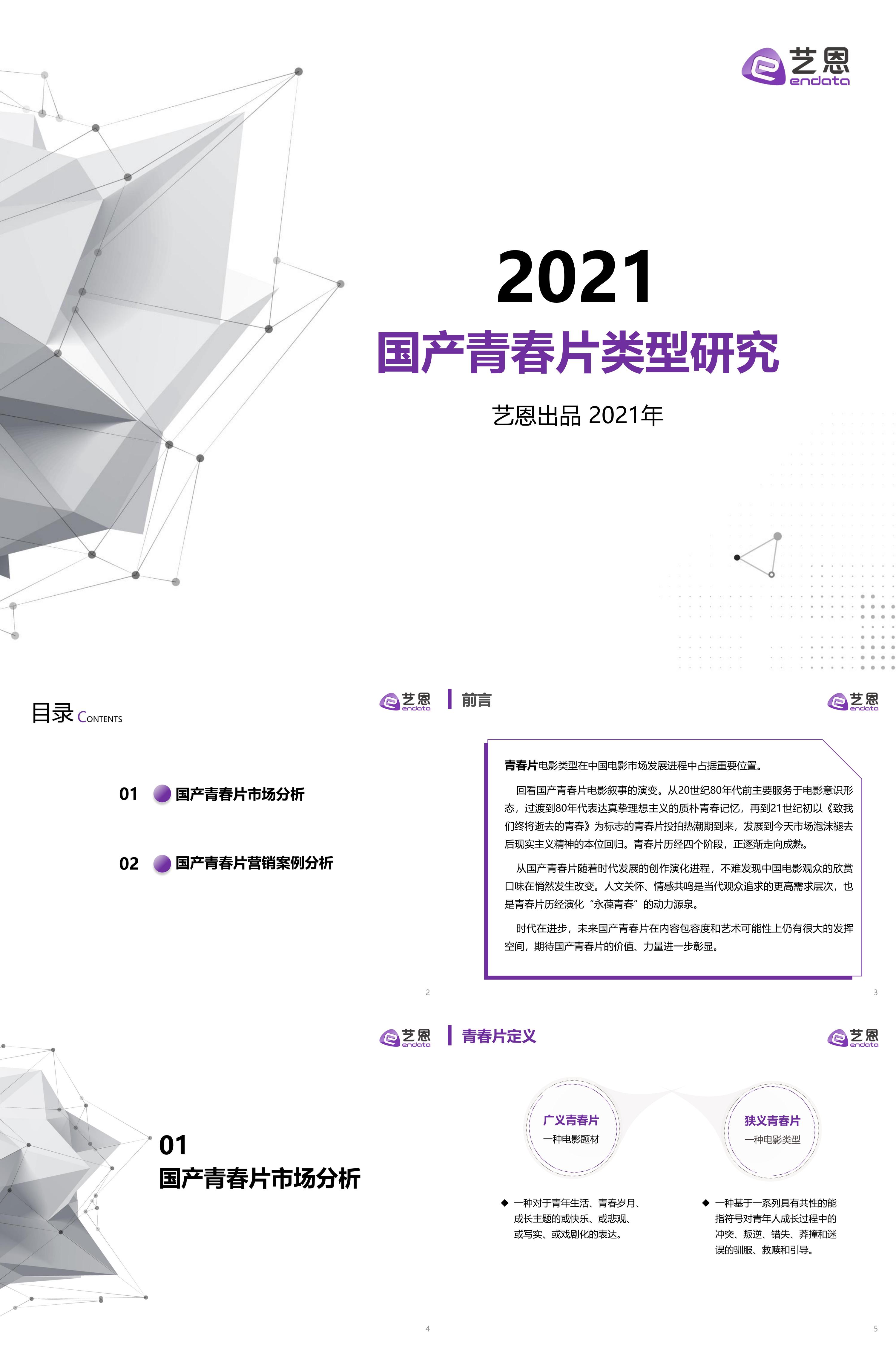 国产青春片类型研究报告