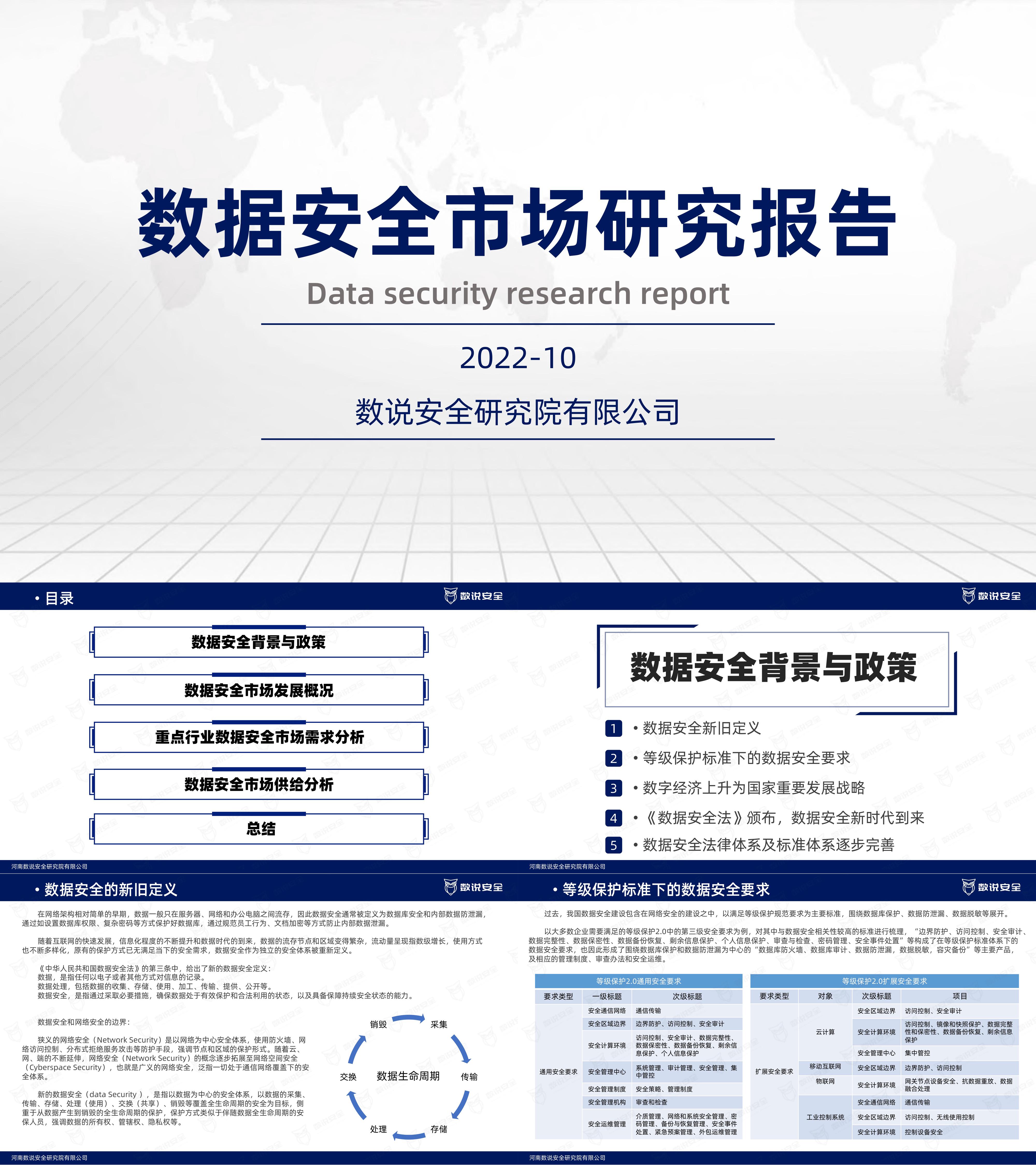 数据安全市场研究报告数说安全研究院