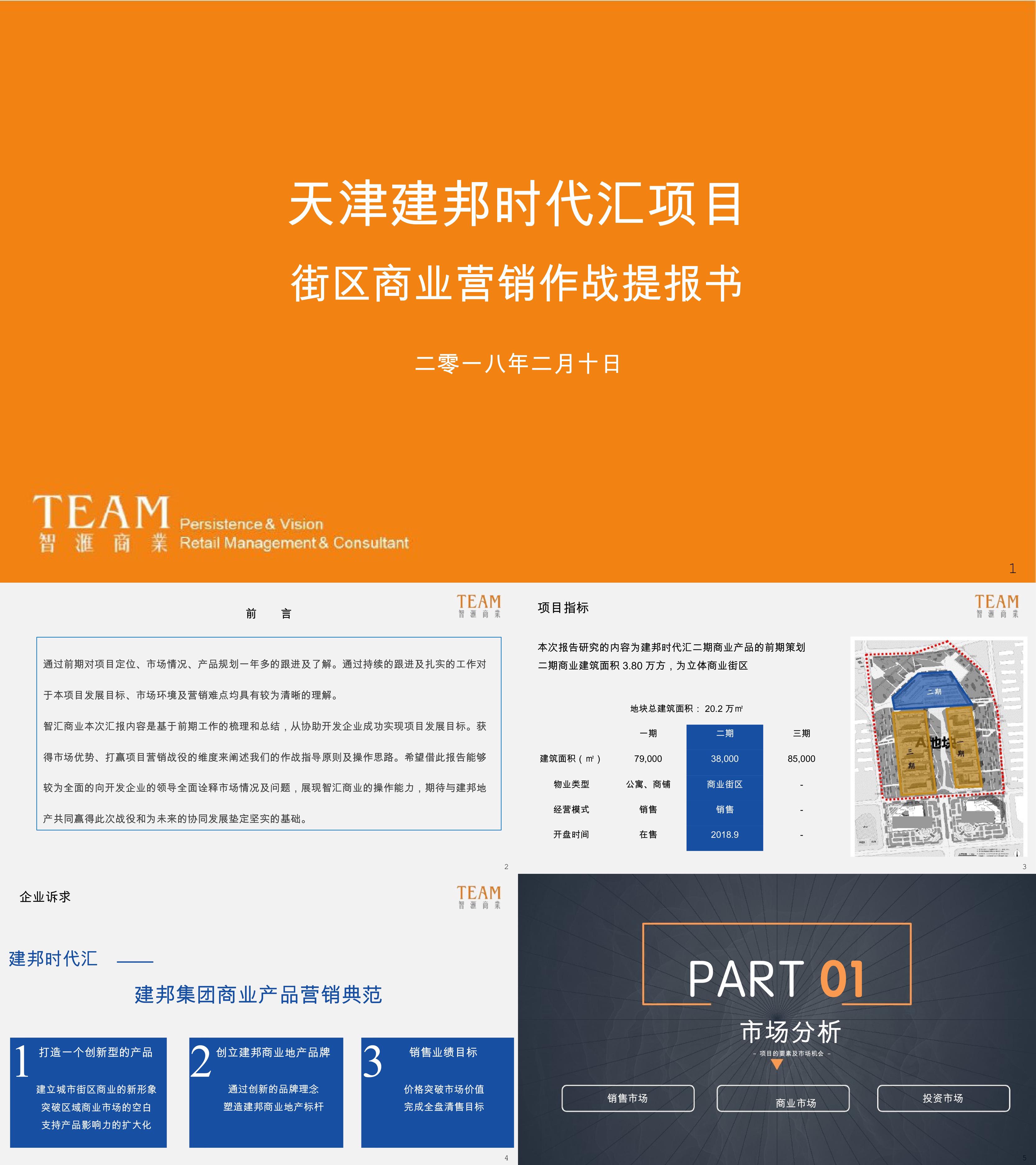 2018天津建邦时代汇商业营销作战方案