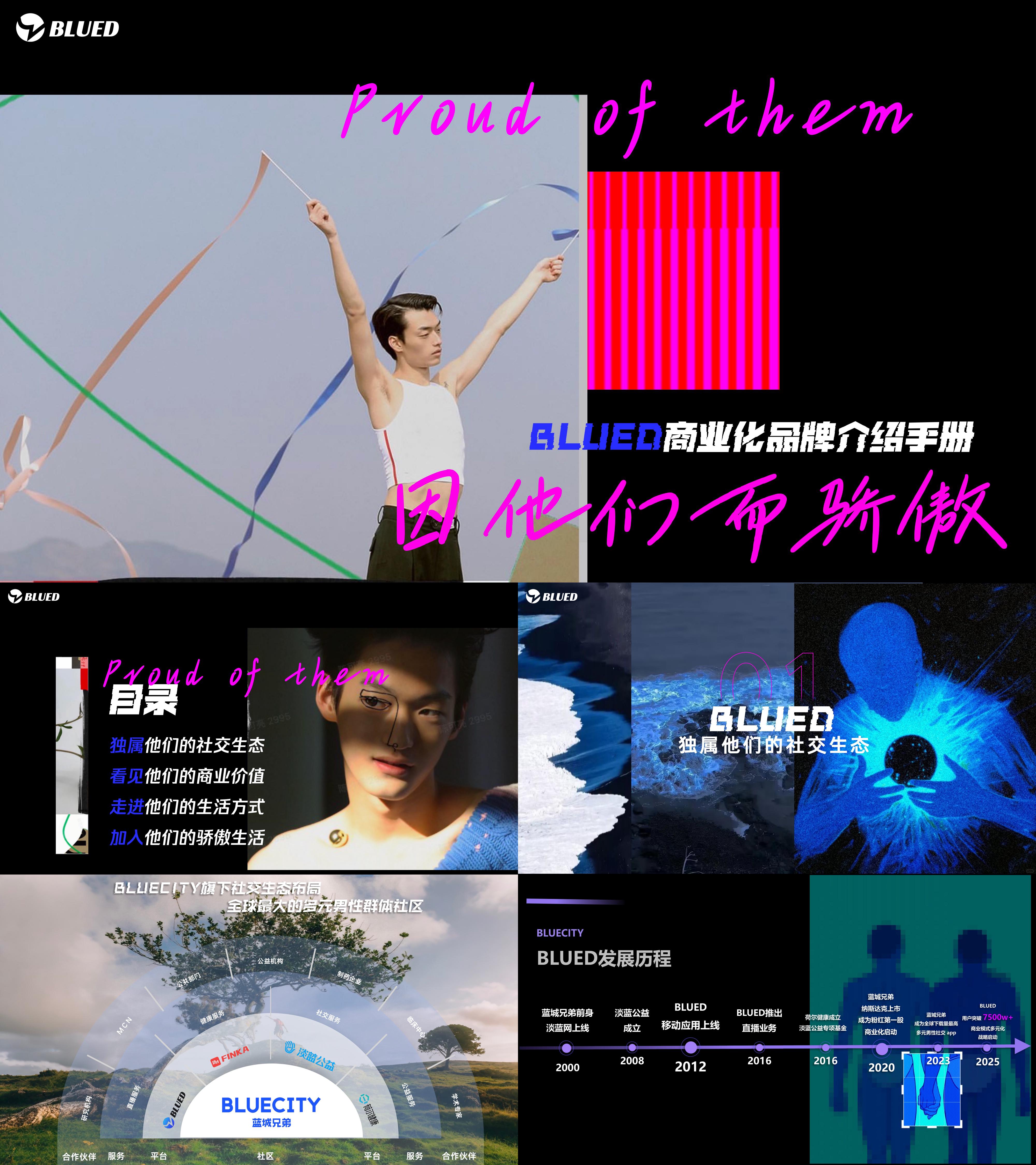 性少数群体BLUED品牌商业化介绍手册