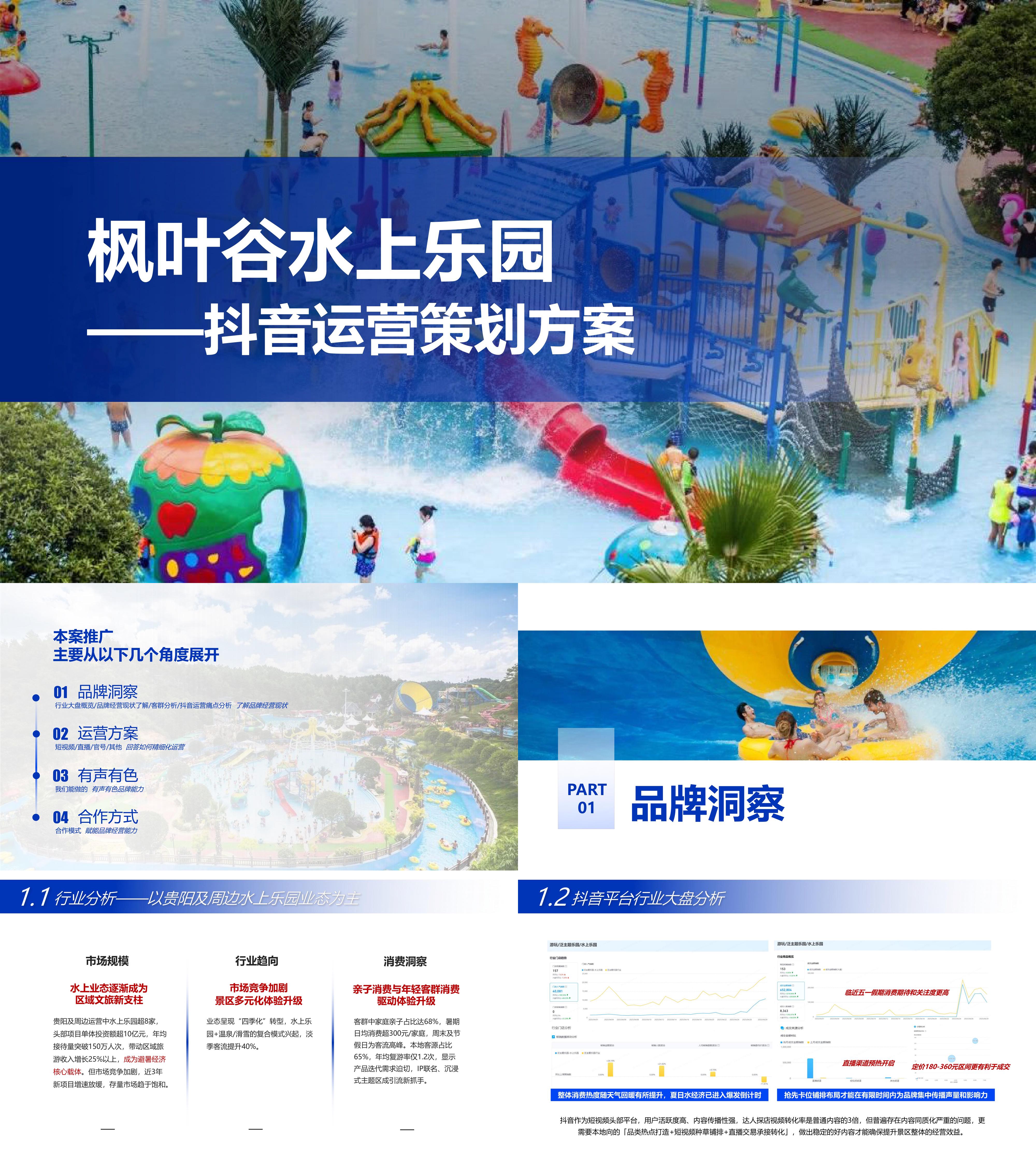 枫叶谷水上乐园抖音运营策划案