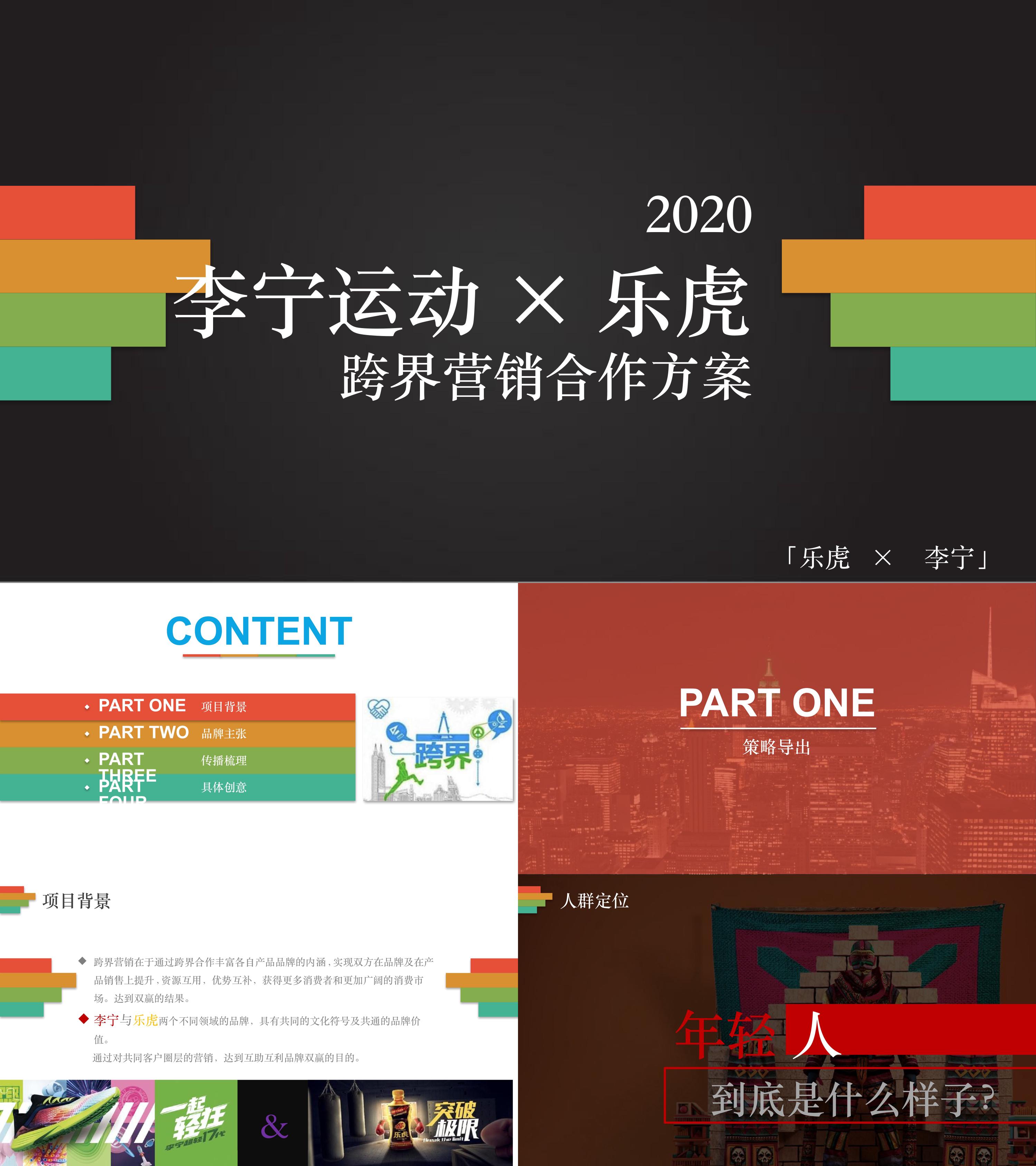 2020李宁运动x乐虎跨界营销合作方案