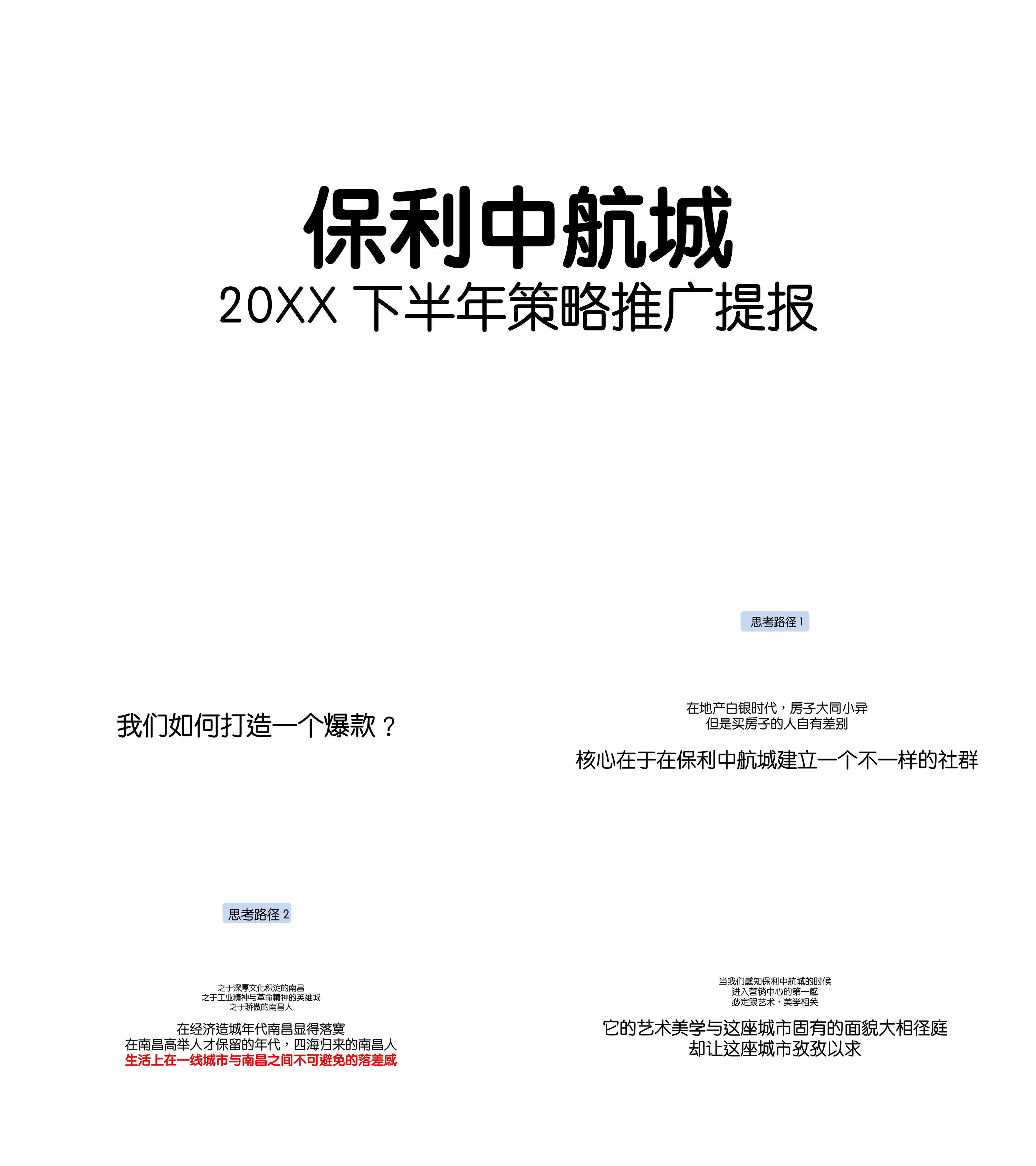 南昌保利中航城策略传播方案定