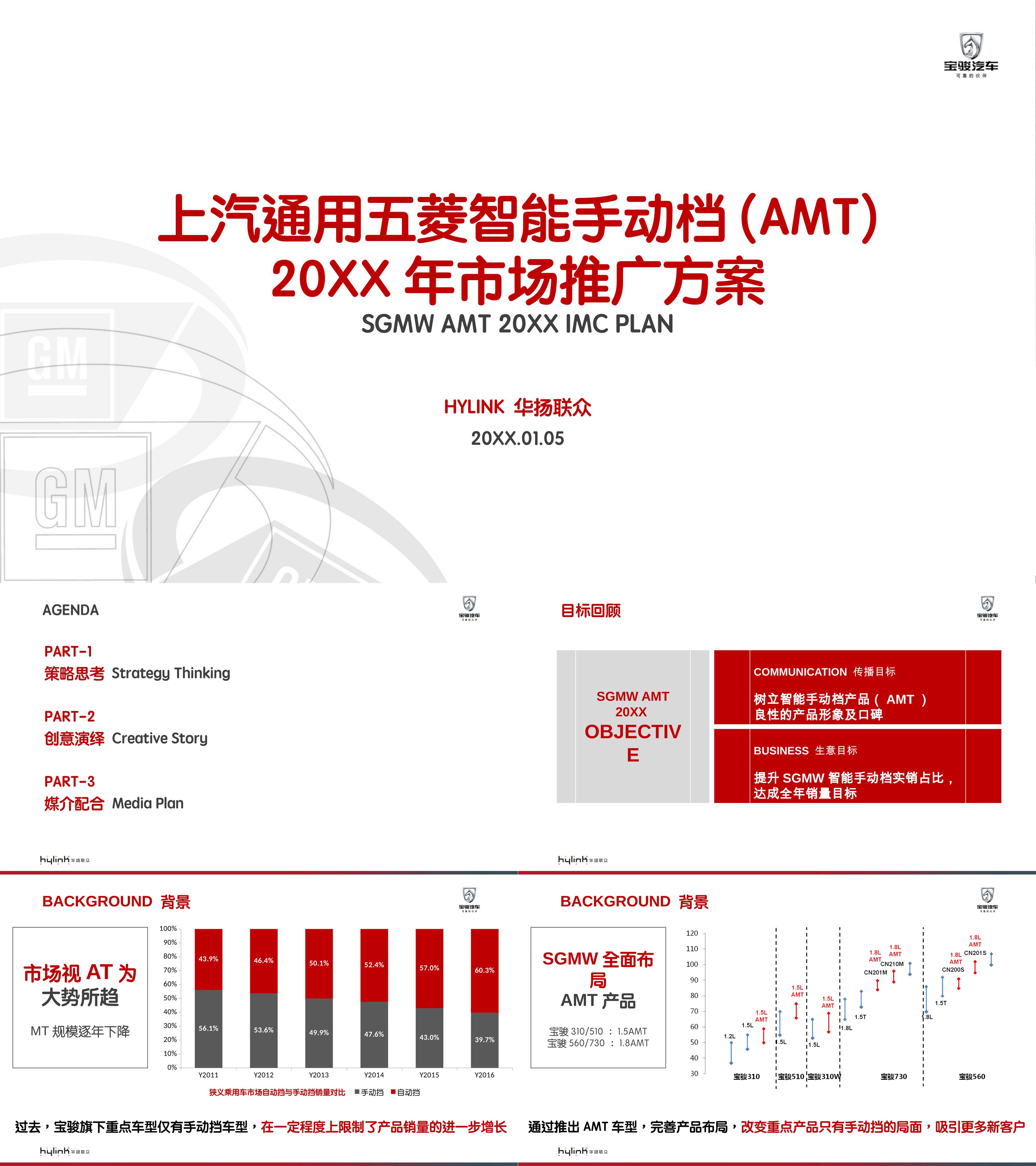 上汽通用五菱智能手动档AMT市场推广方案