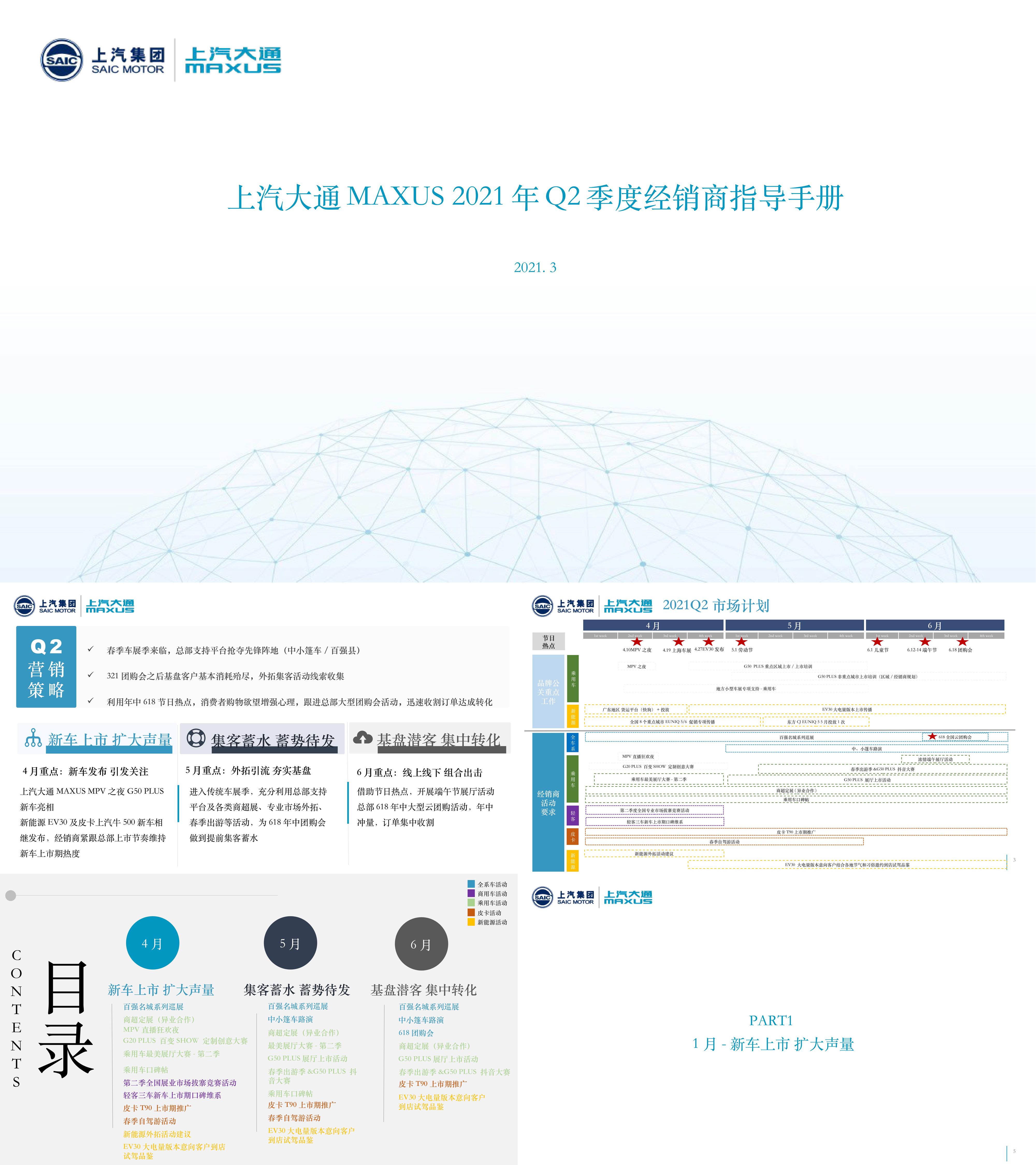 上汽大通Q2经销商营销指导手册