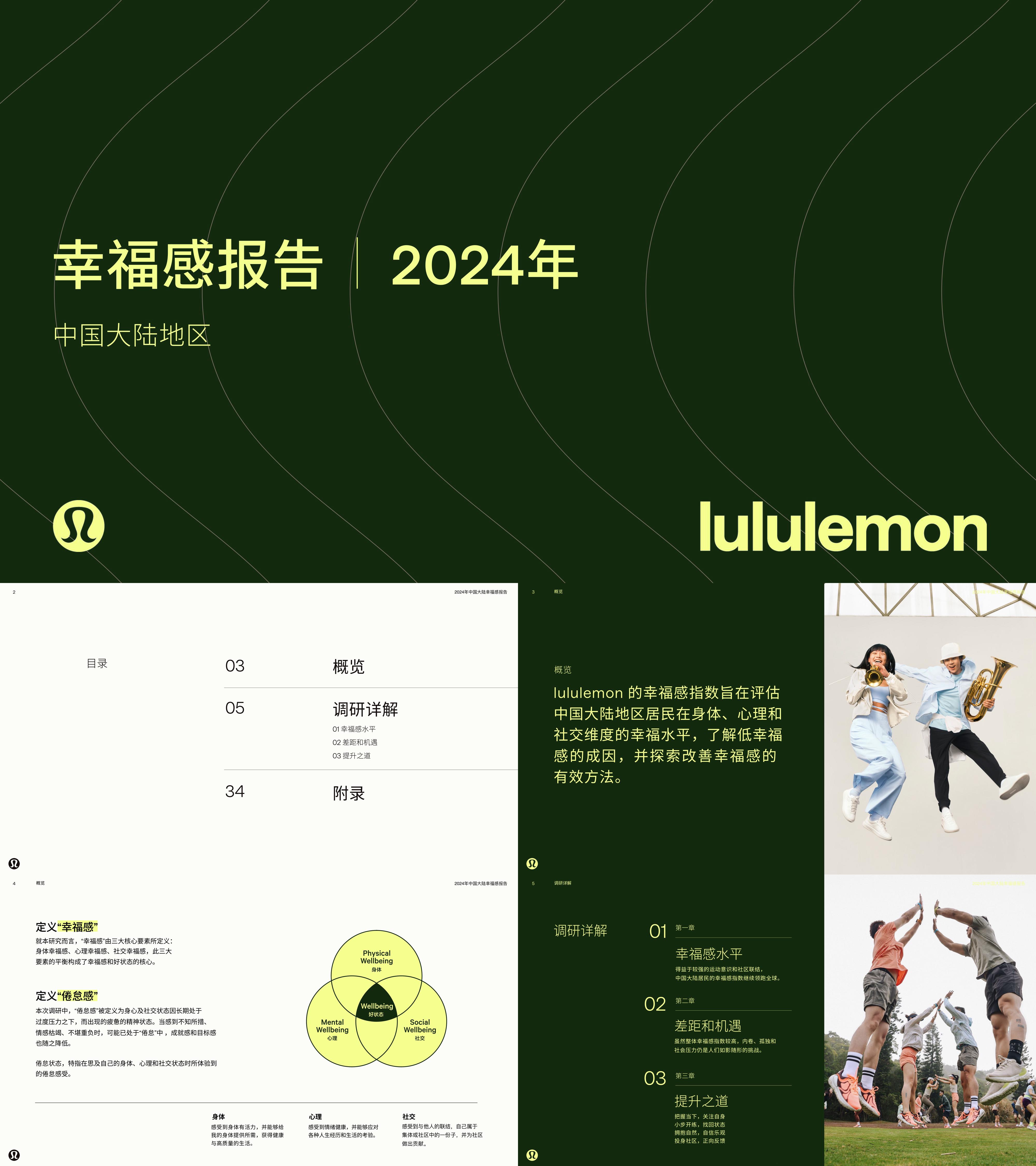 lululemon2024年中国大陆地区幸福感报告