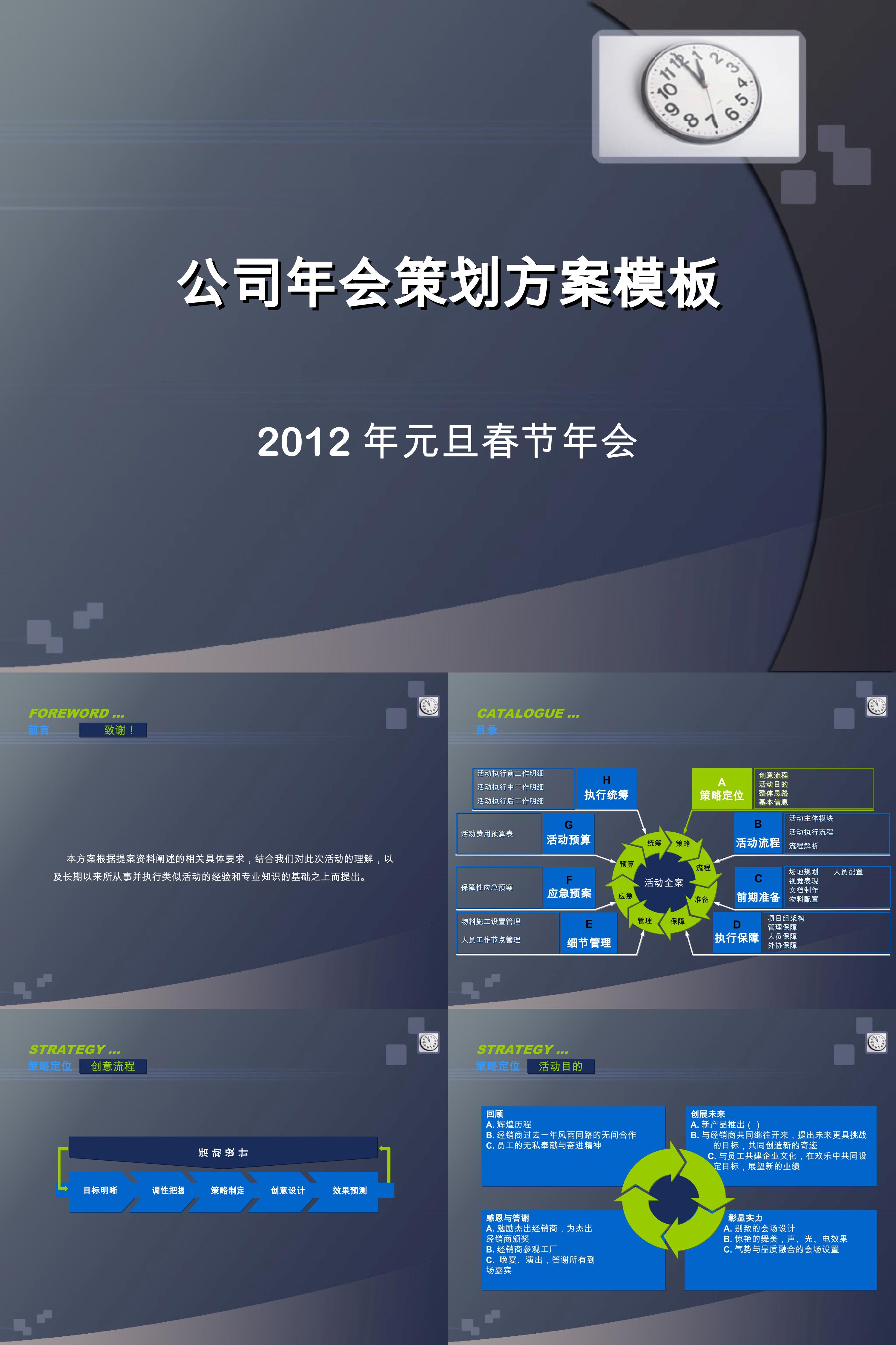 某公司经销商年会及集团员工答谢会策划方案