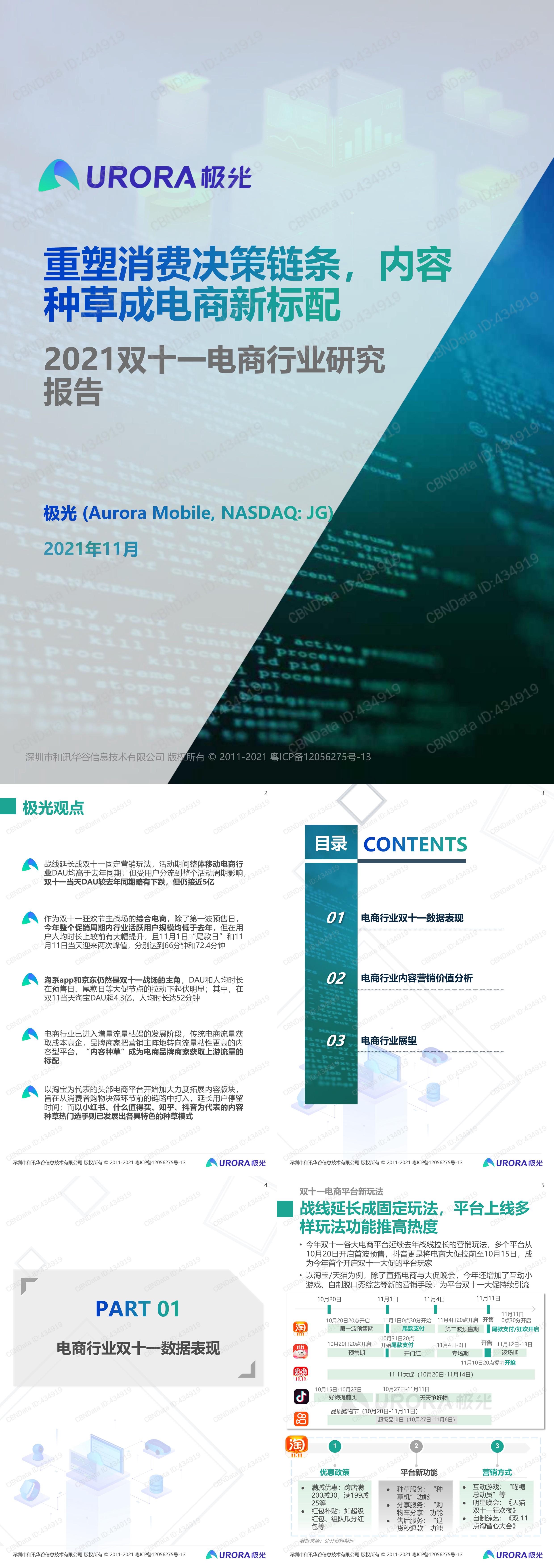 2021双十一电商行业研究报告