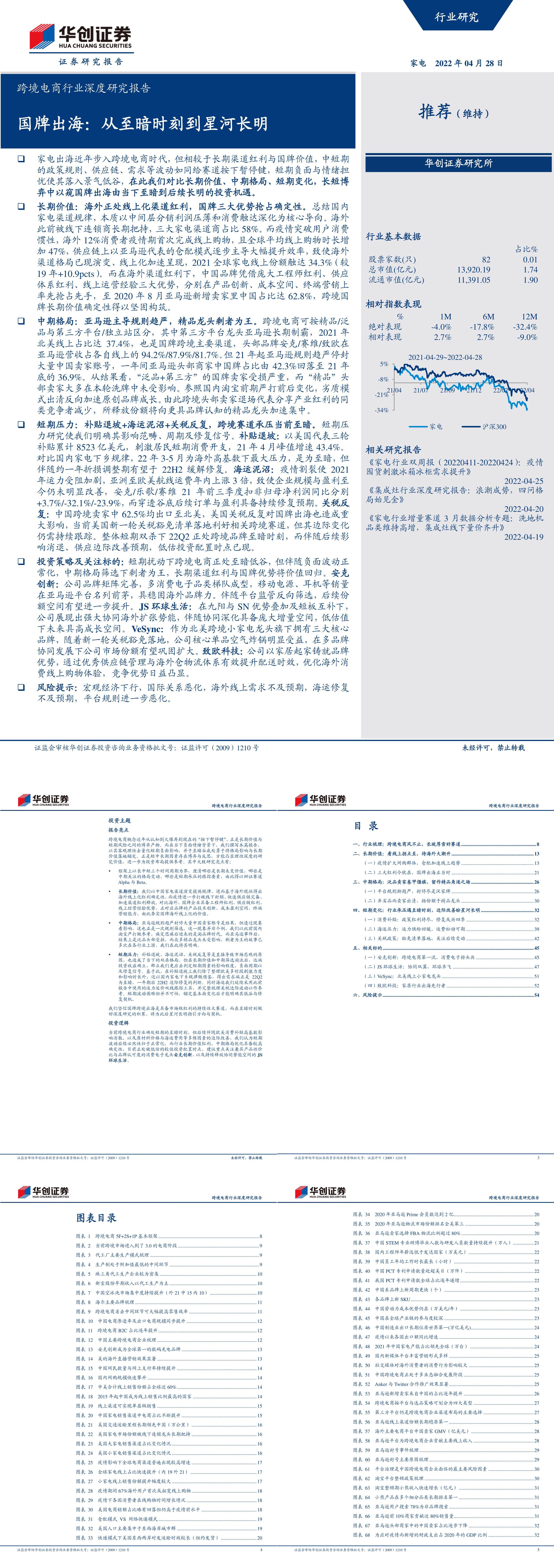 跨境电商行业深度研究报告国牌出海从至暗时刻到星河长明