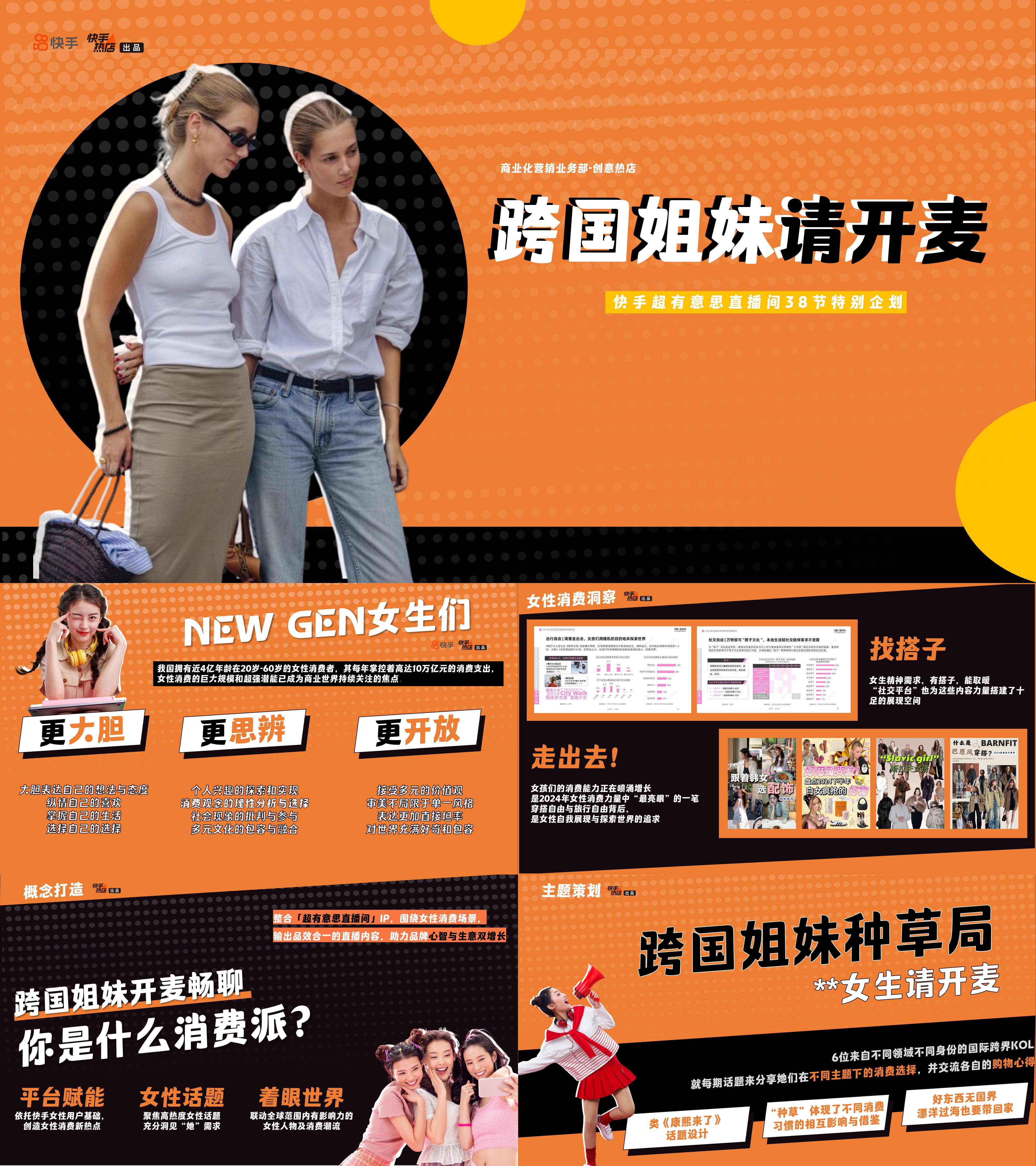女性主题跨国姐妹请开麦招商方案