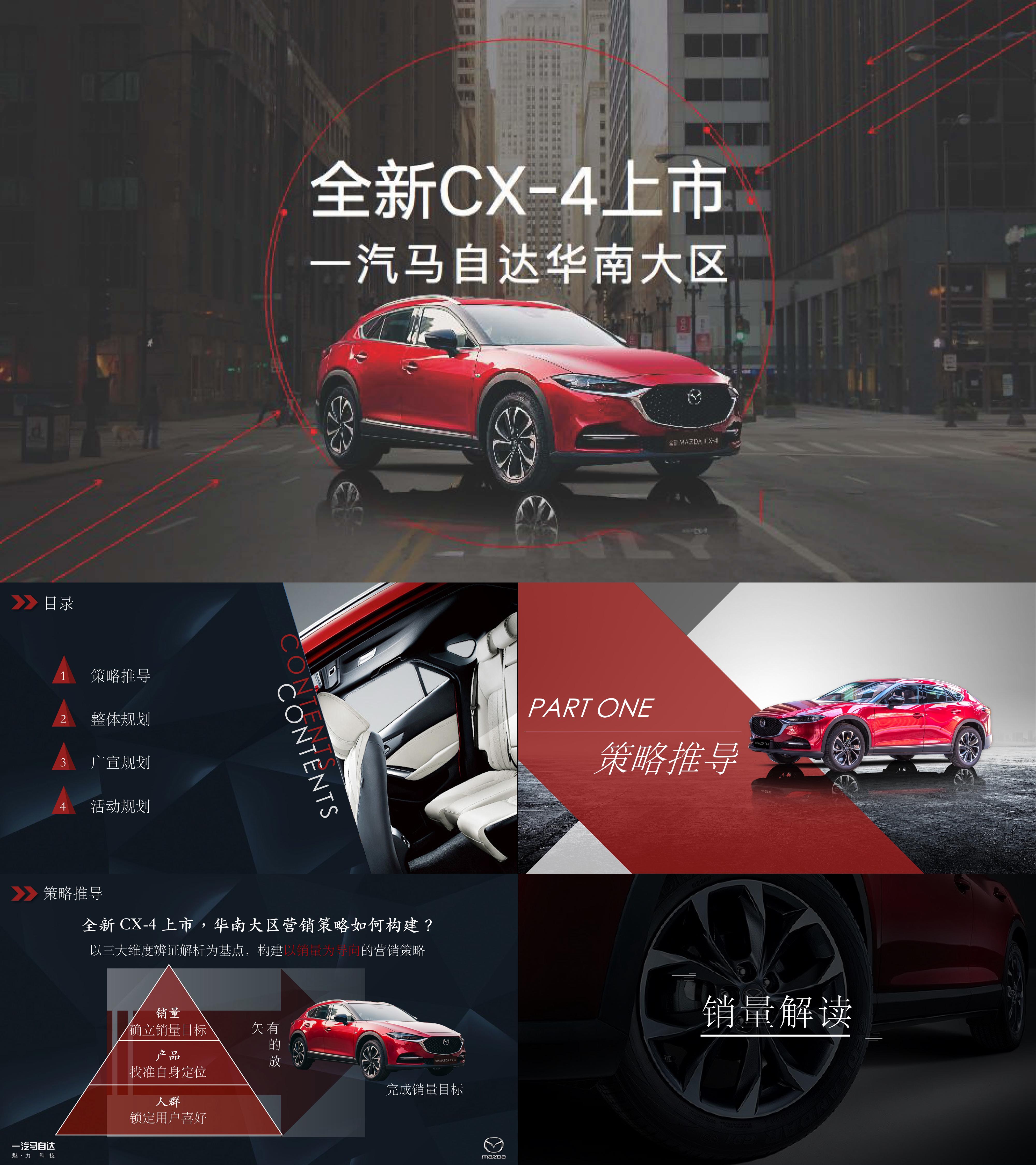 一汽马自达全新CX4汽车上市活动创意方案