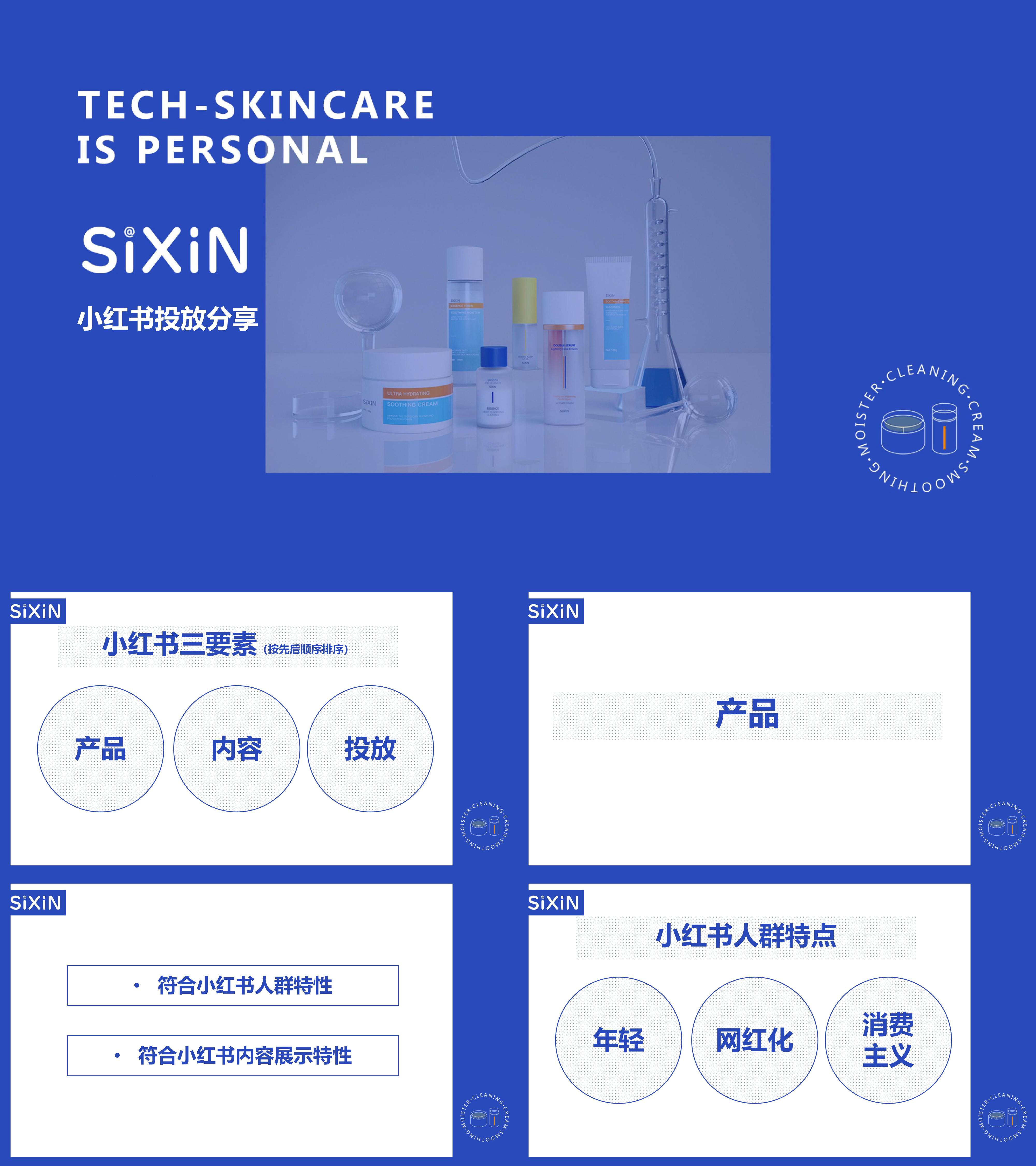 sixin护肤品牌小红书投放策略方案