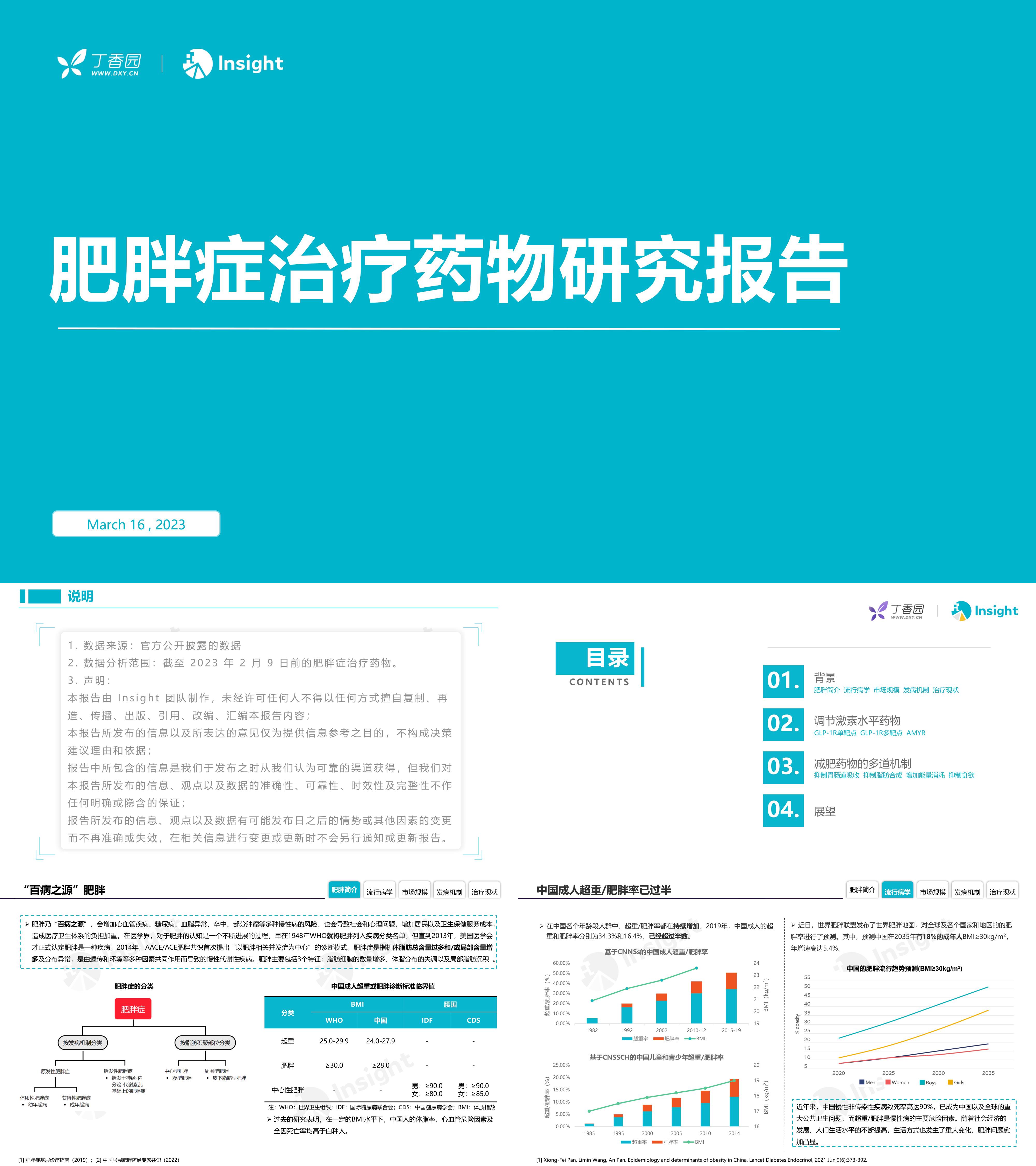 肥胖症治疗药物研究报告丁香园