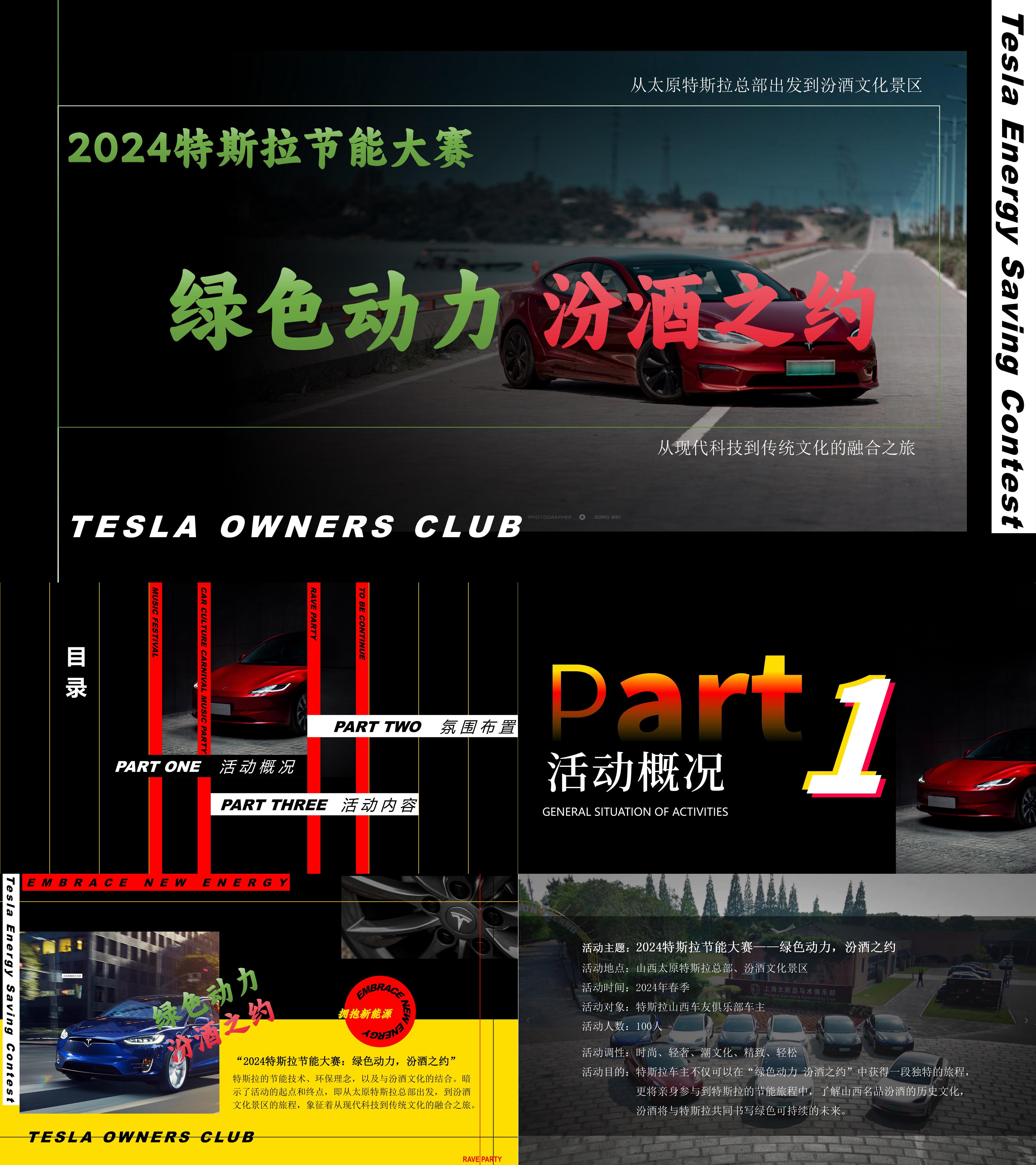 2024特斯拉汽车节能大赛白酒品牌联合活动方案