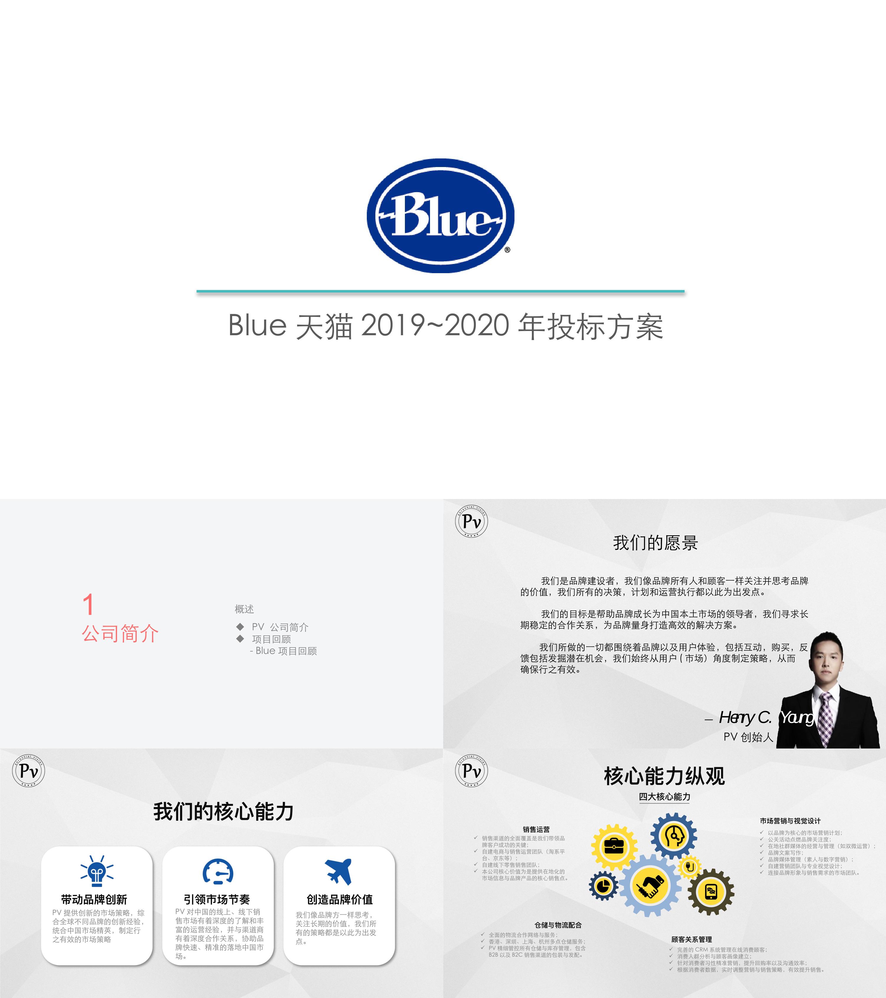 3C数码Blue2020天猫投标方案