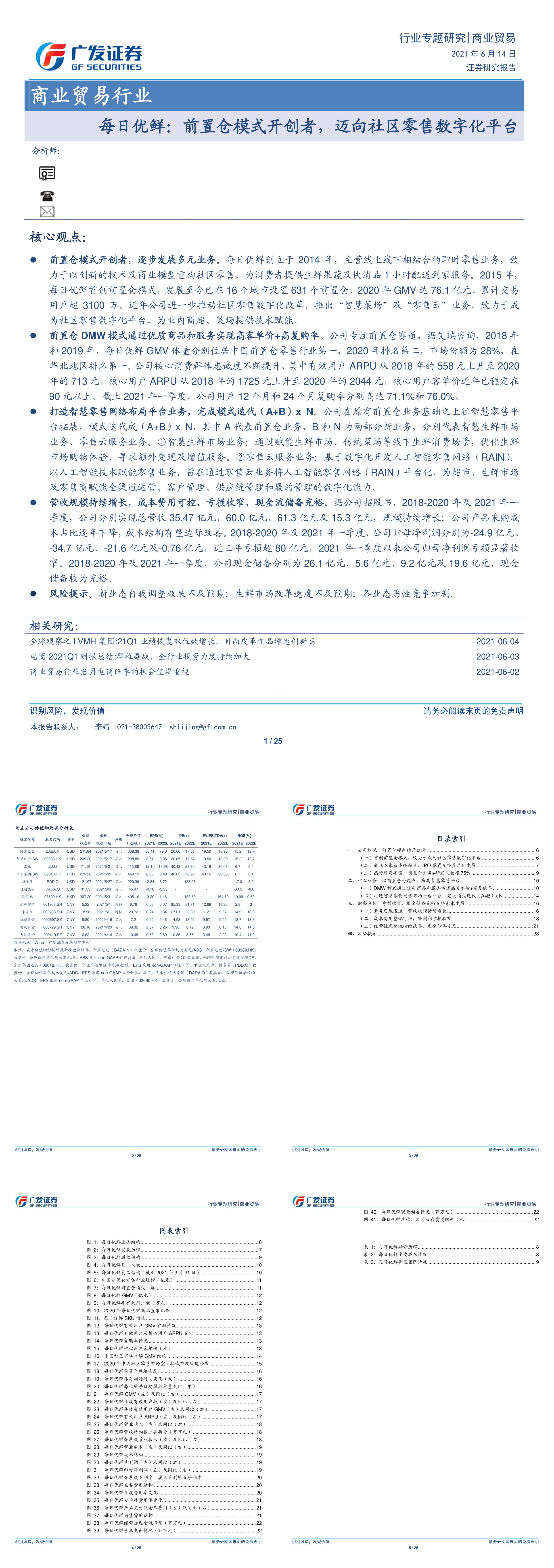 商业贸易行业每日优鲜前置仓模式开创者迈向社区零售数字化平台