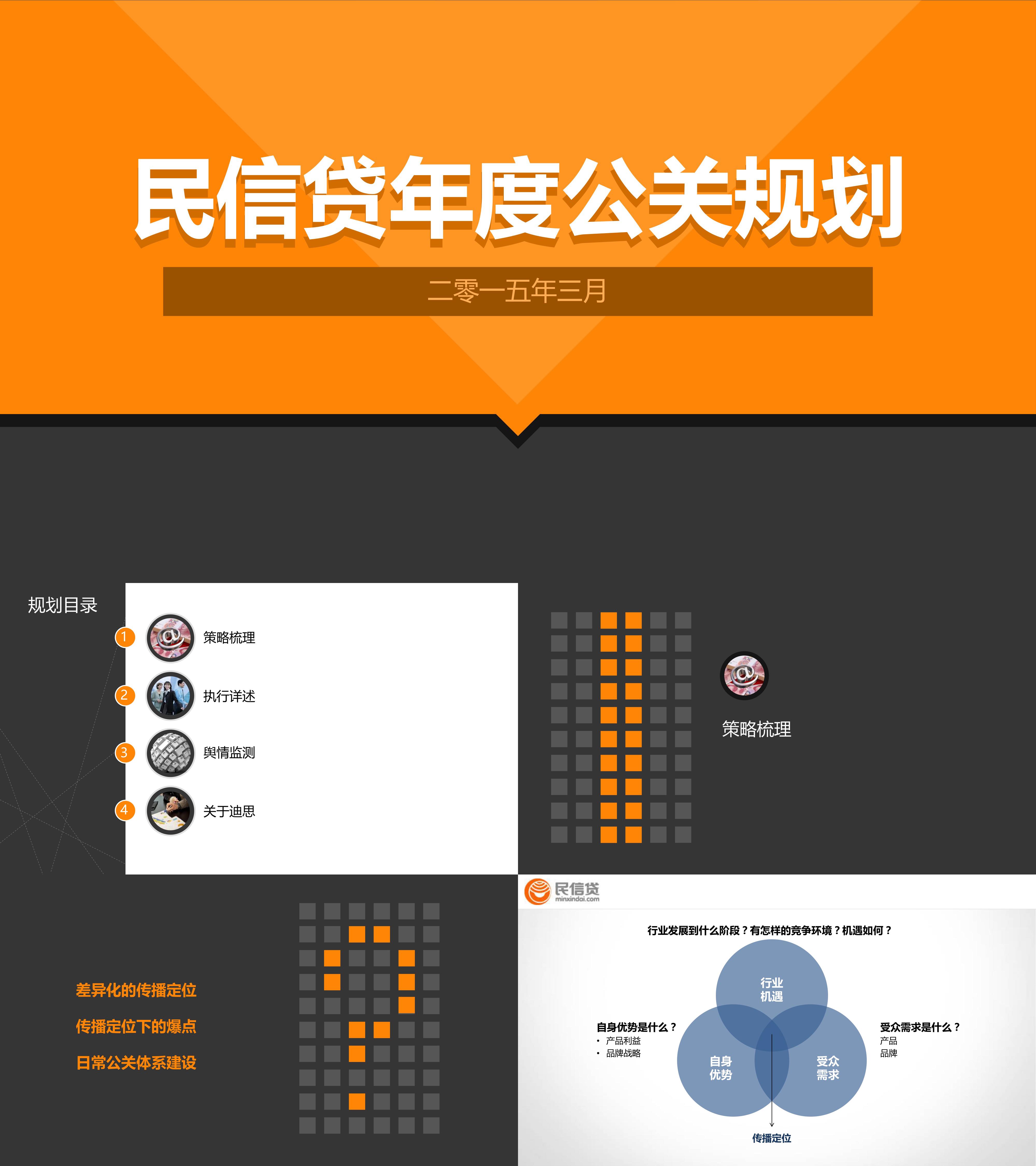 DS民信贷年度公关规划方案提案版DS迪思传媒