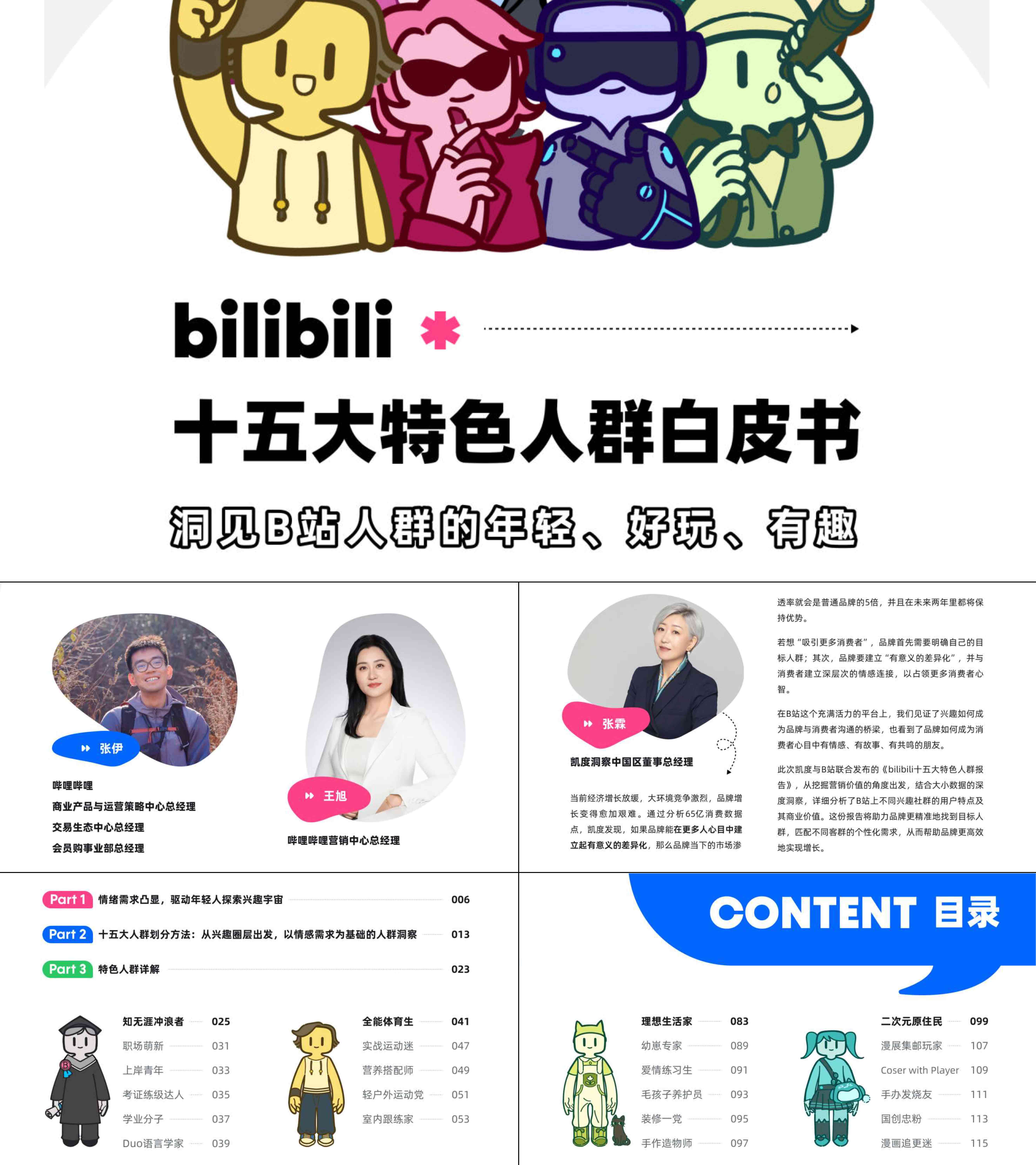 2025年bilibili十五大特色人群白皮书