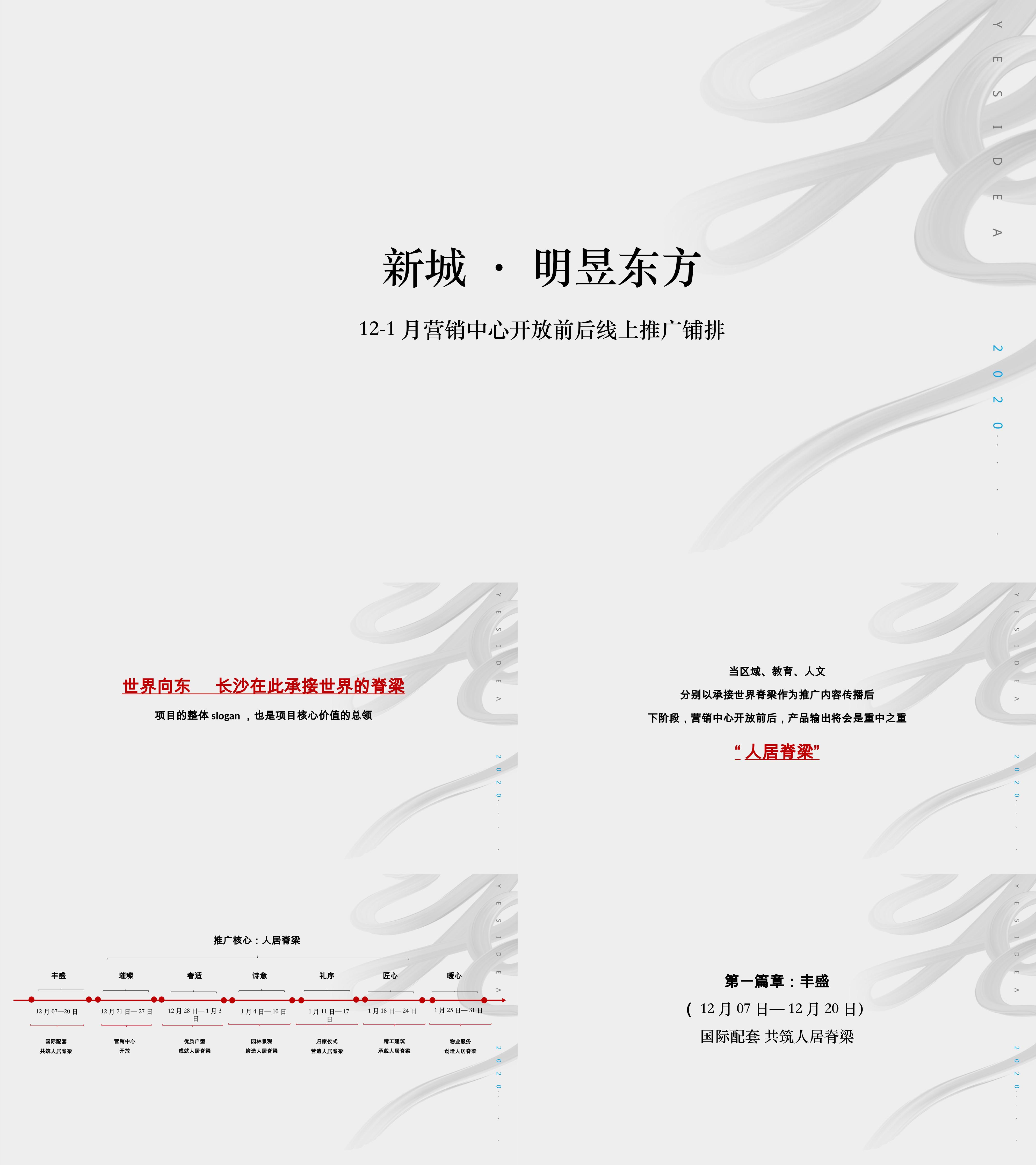 新城明昱东方12月1月网推铺排策划案