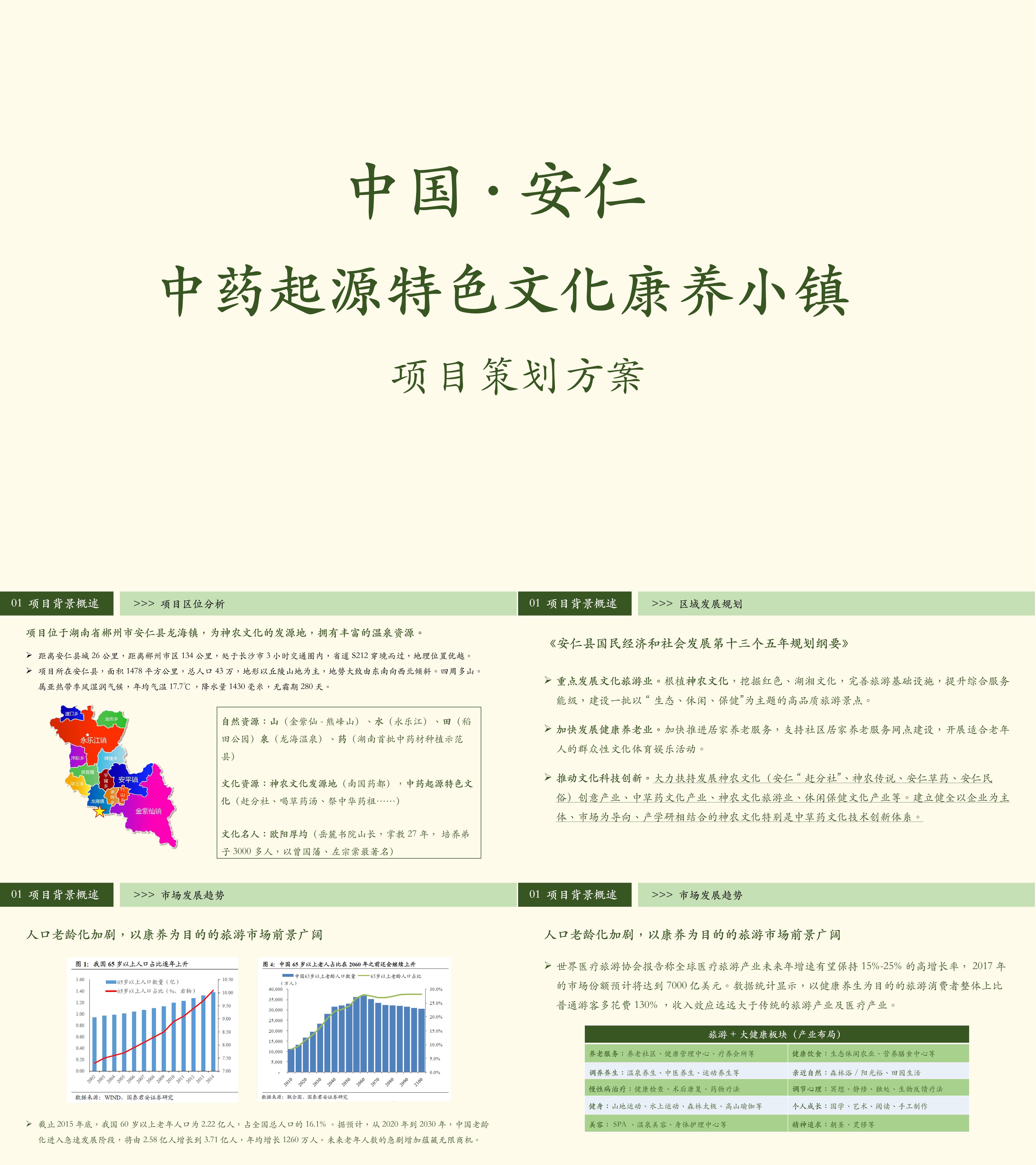 中药起源特色文化康养小镇策划方案