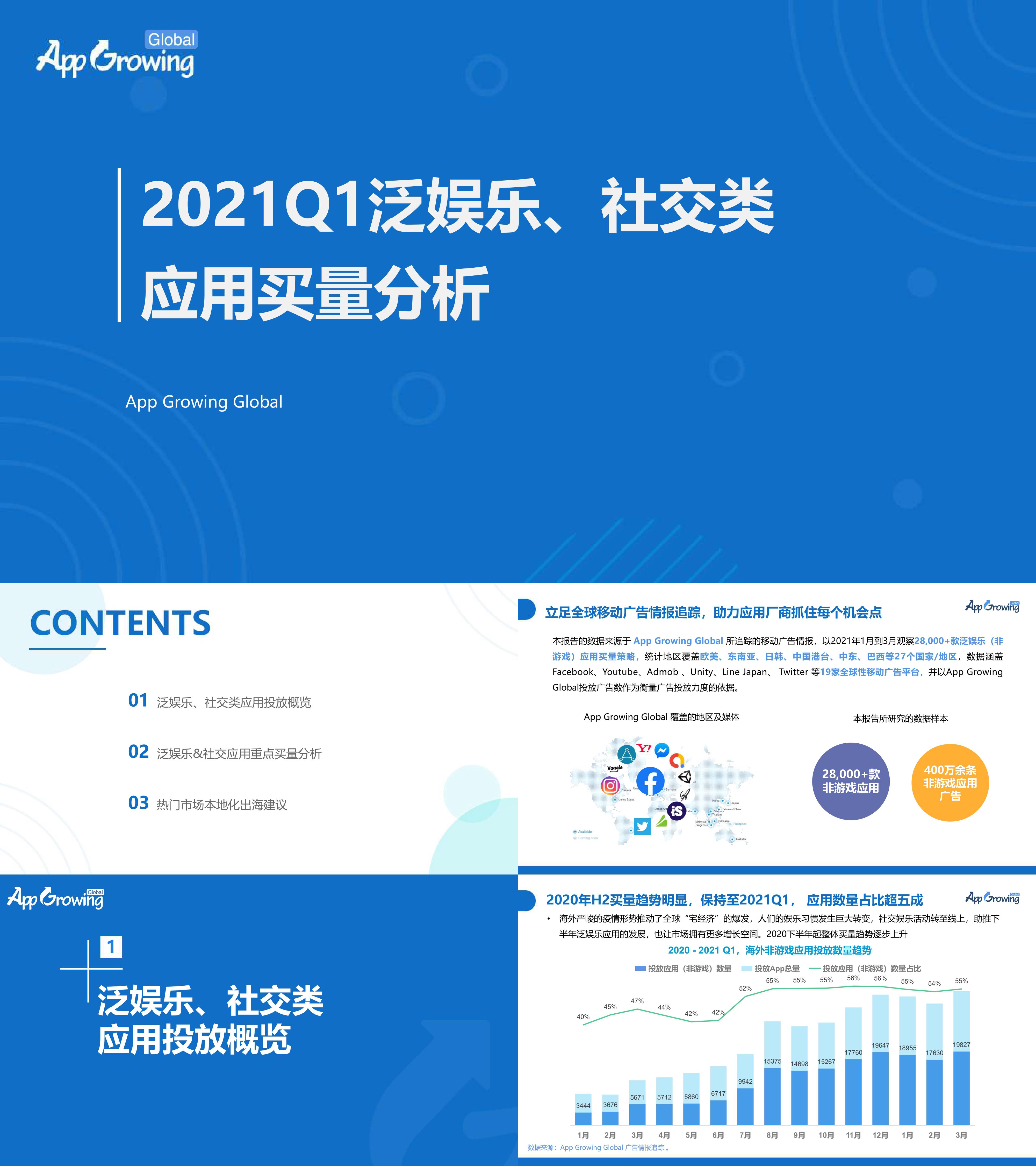 泛娱乐社交类应用买量报告