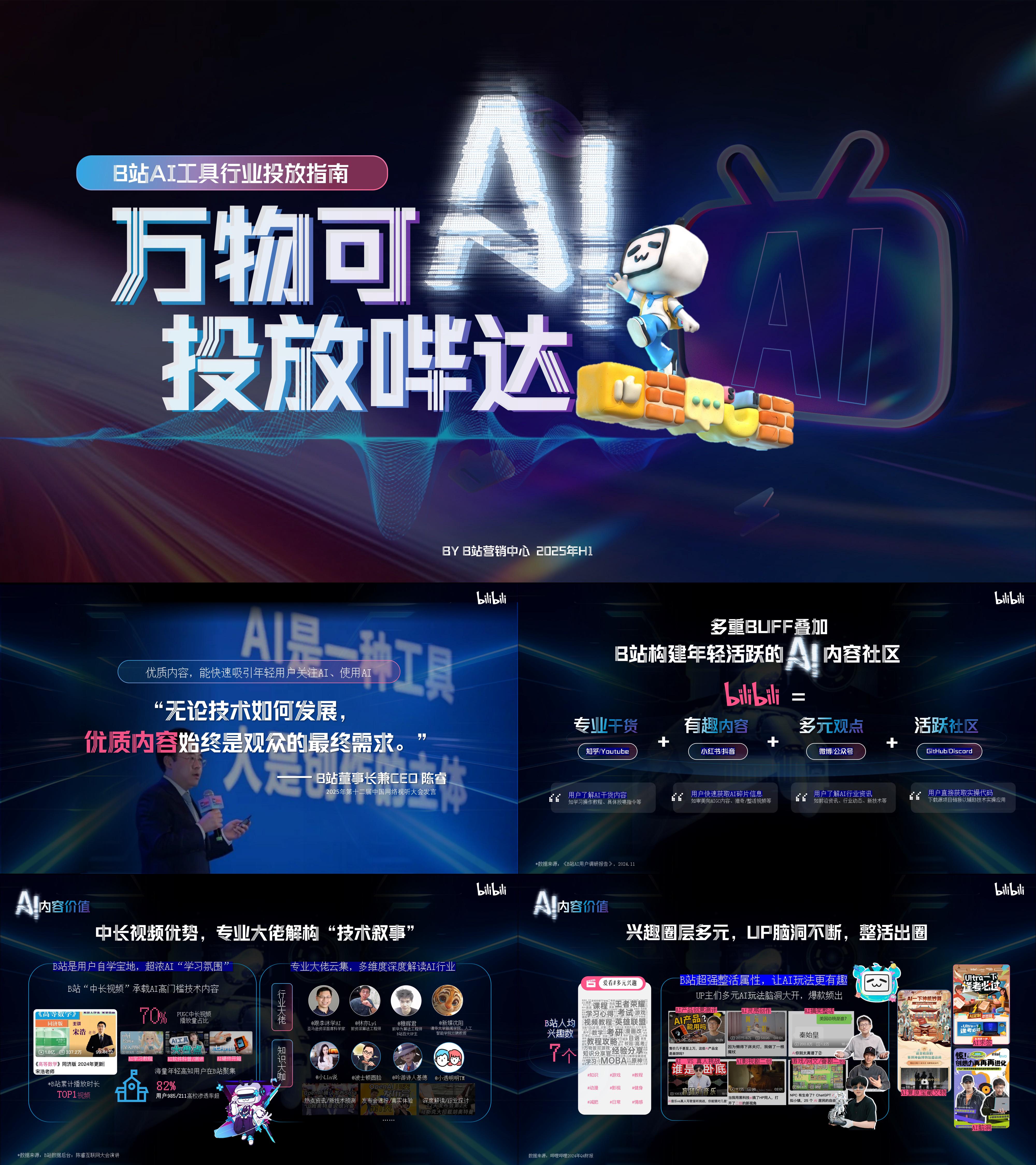 2025年B站AI工具投放指南暨行业营销白皮书