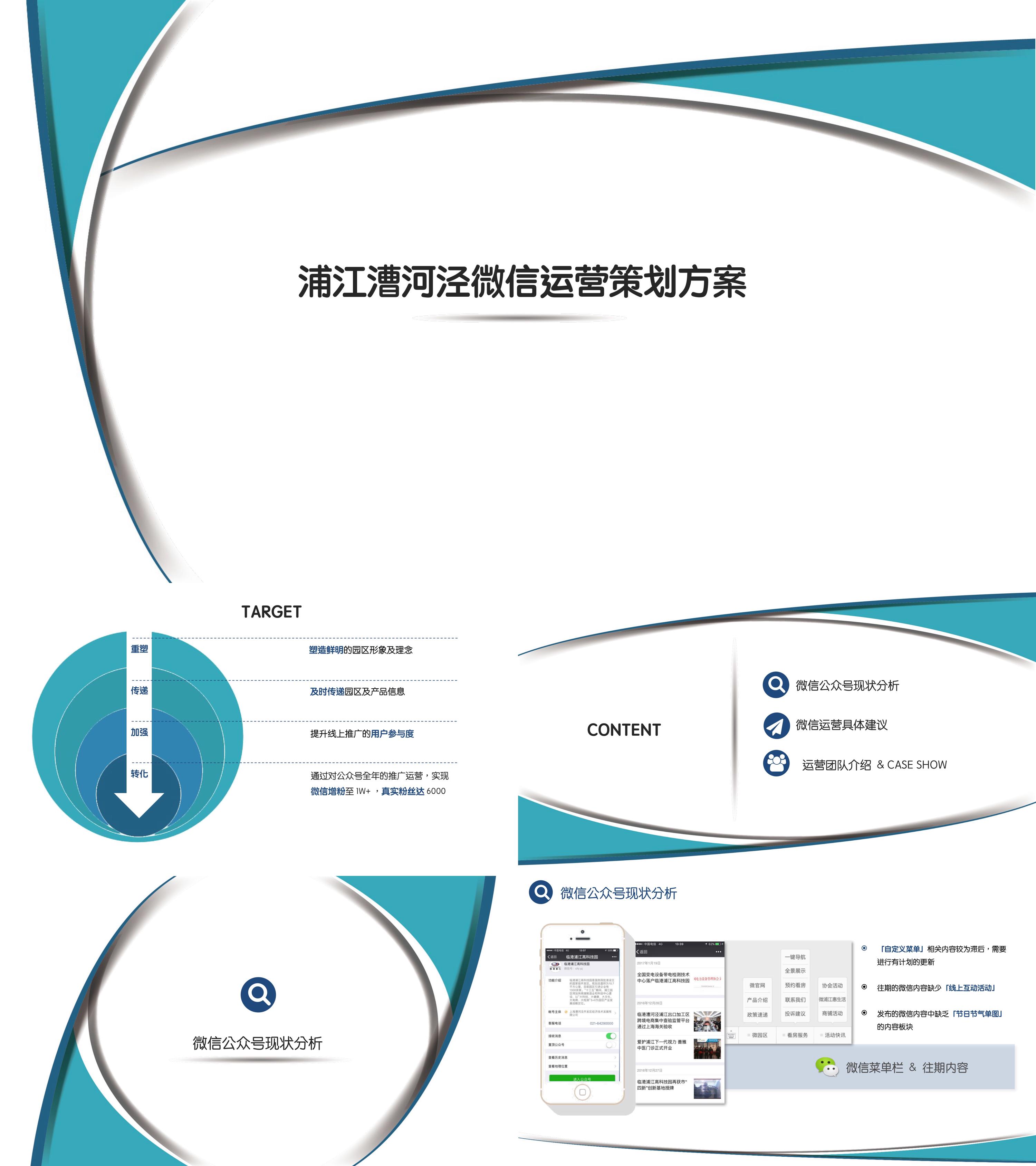 地产漕河泾产业园区微信运营方案