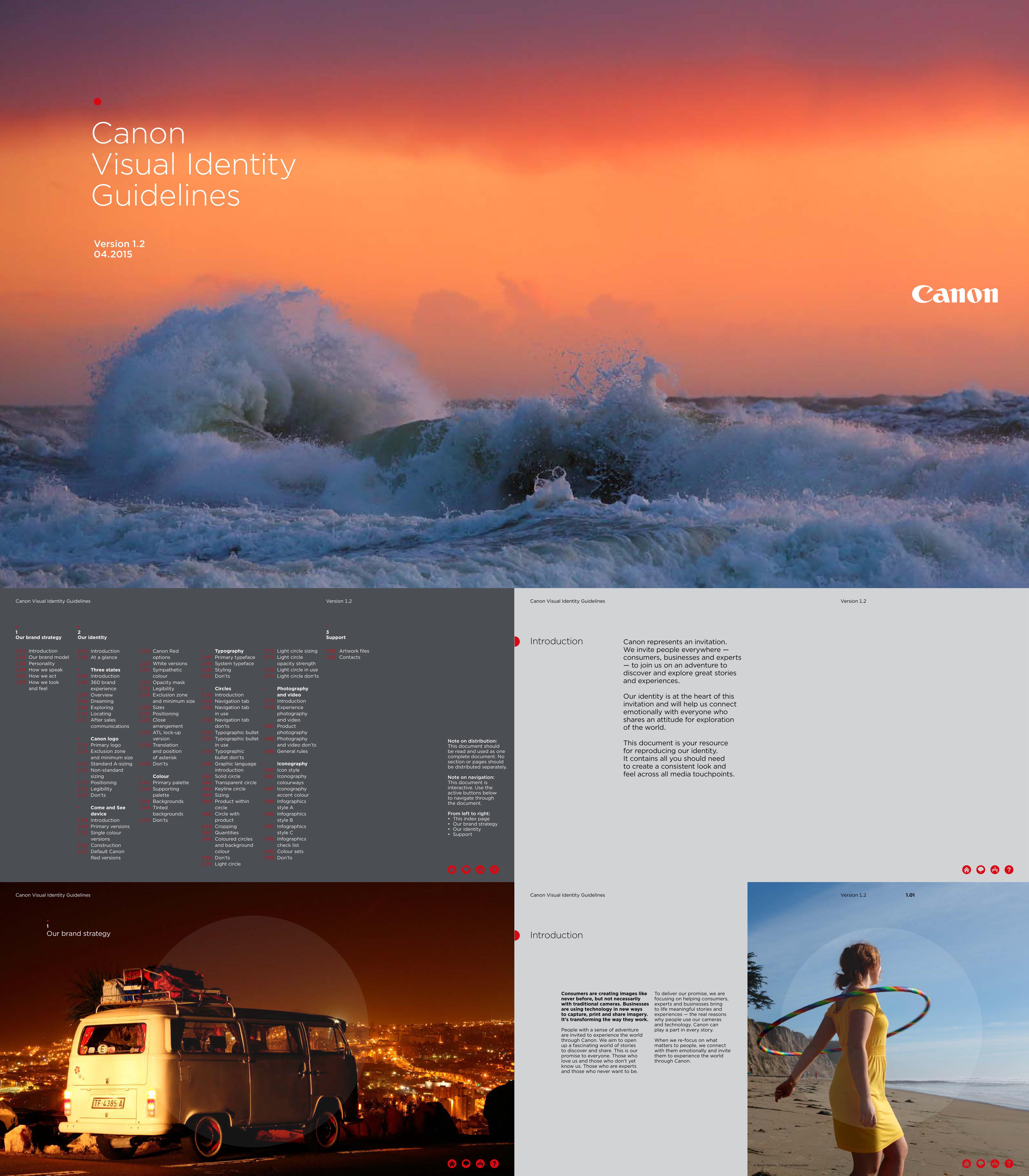 Canon Core Visual Identity Guidelines June 2015