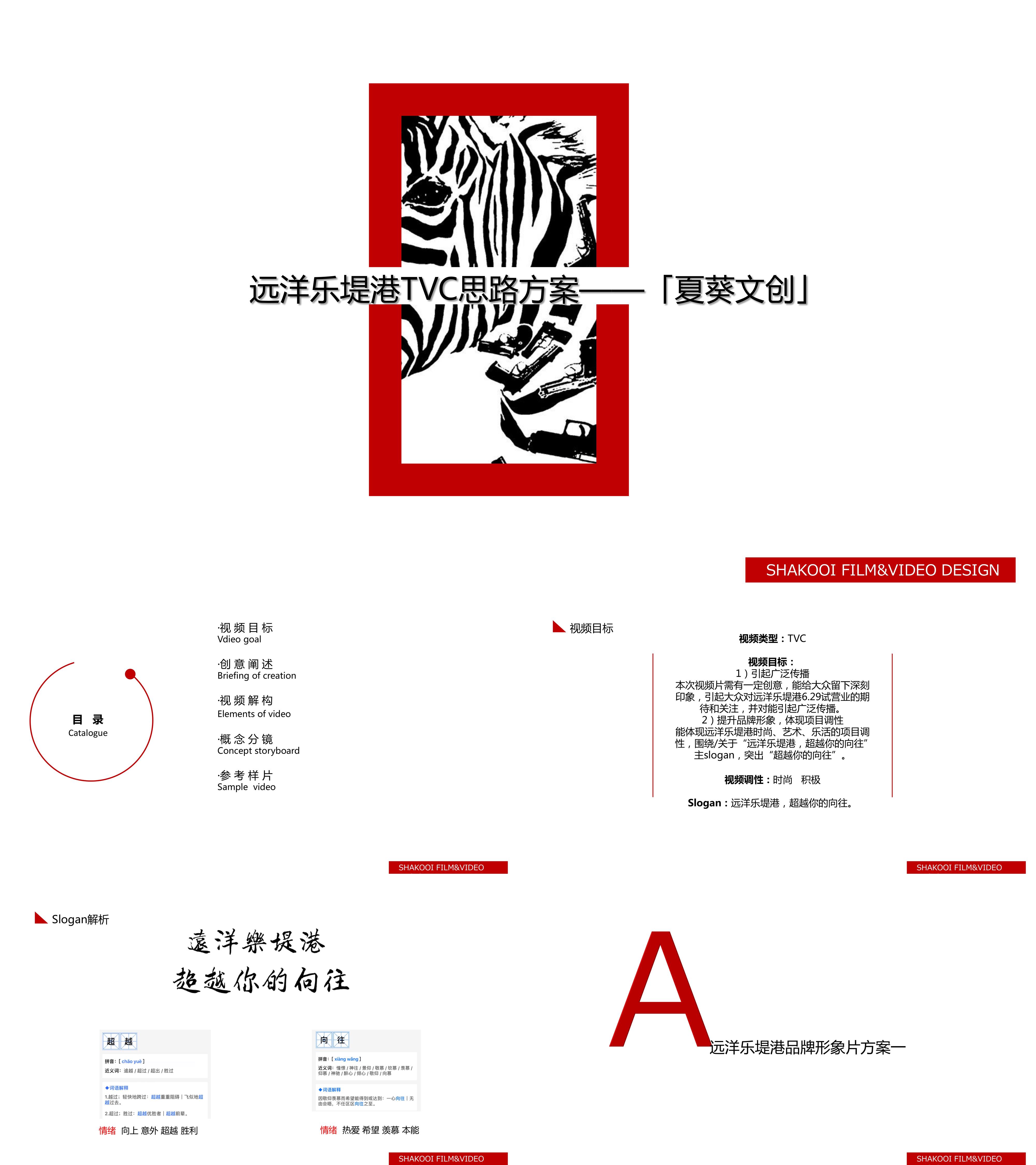 远洋乐堤港TVC思路方案视频脚本