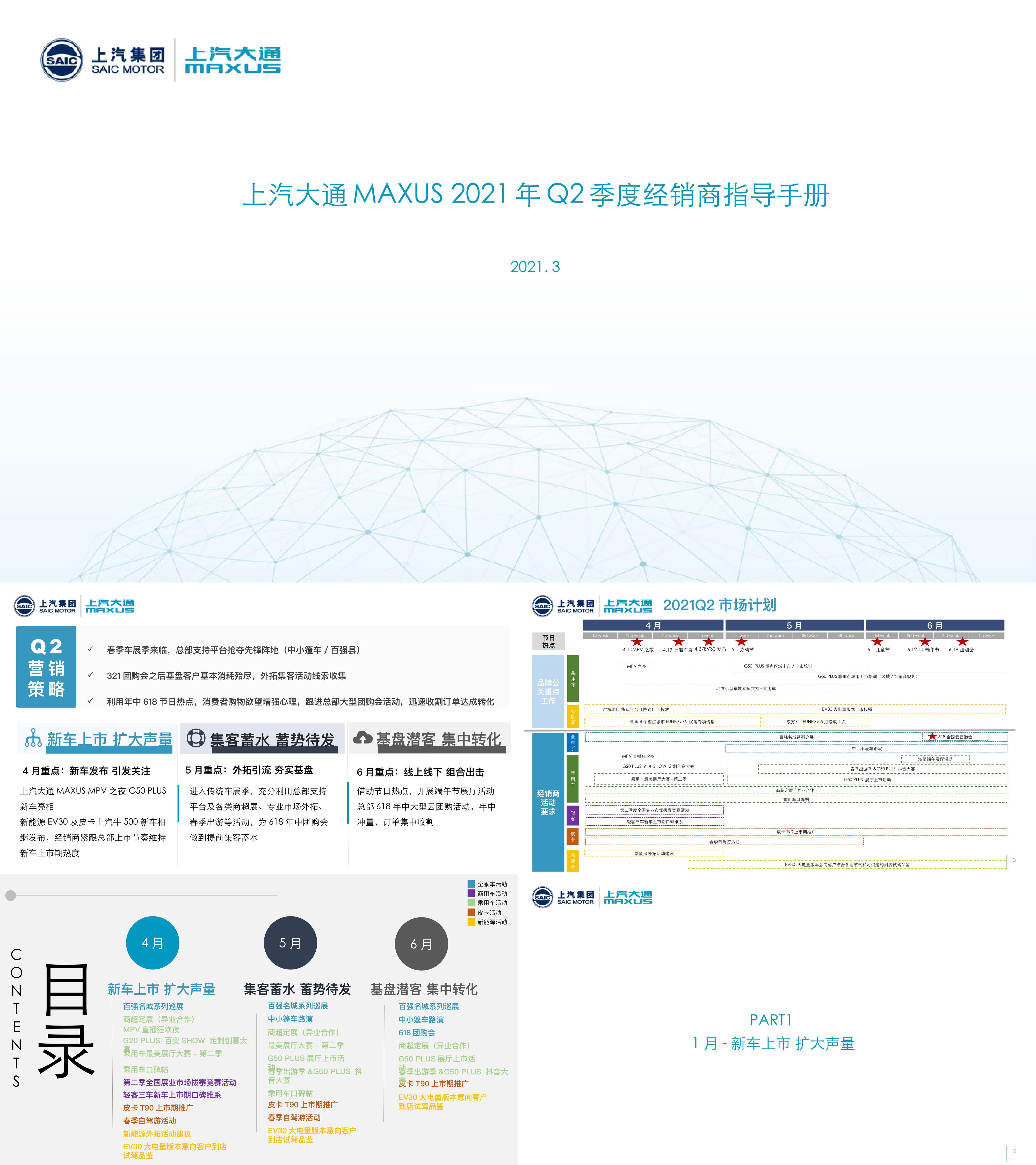 上汽大通Q2经销商营销指导手册