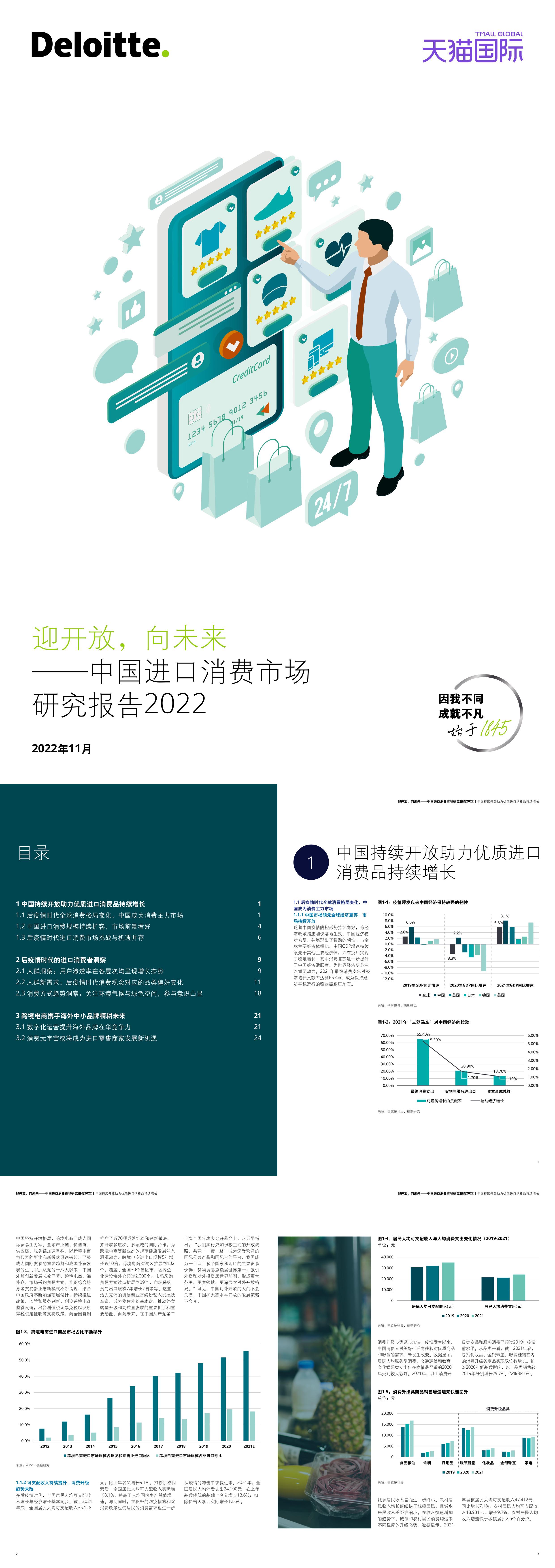 中国进口消费市场研究报告德勤天猫国际