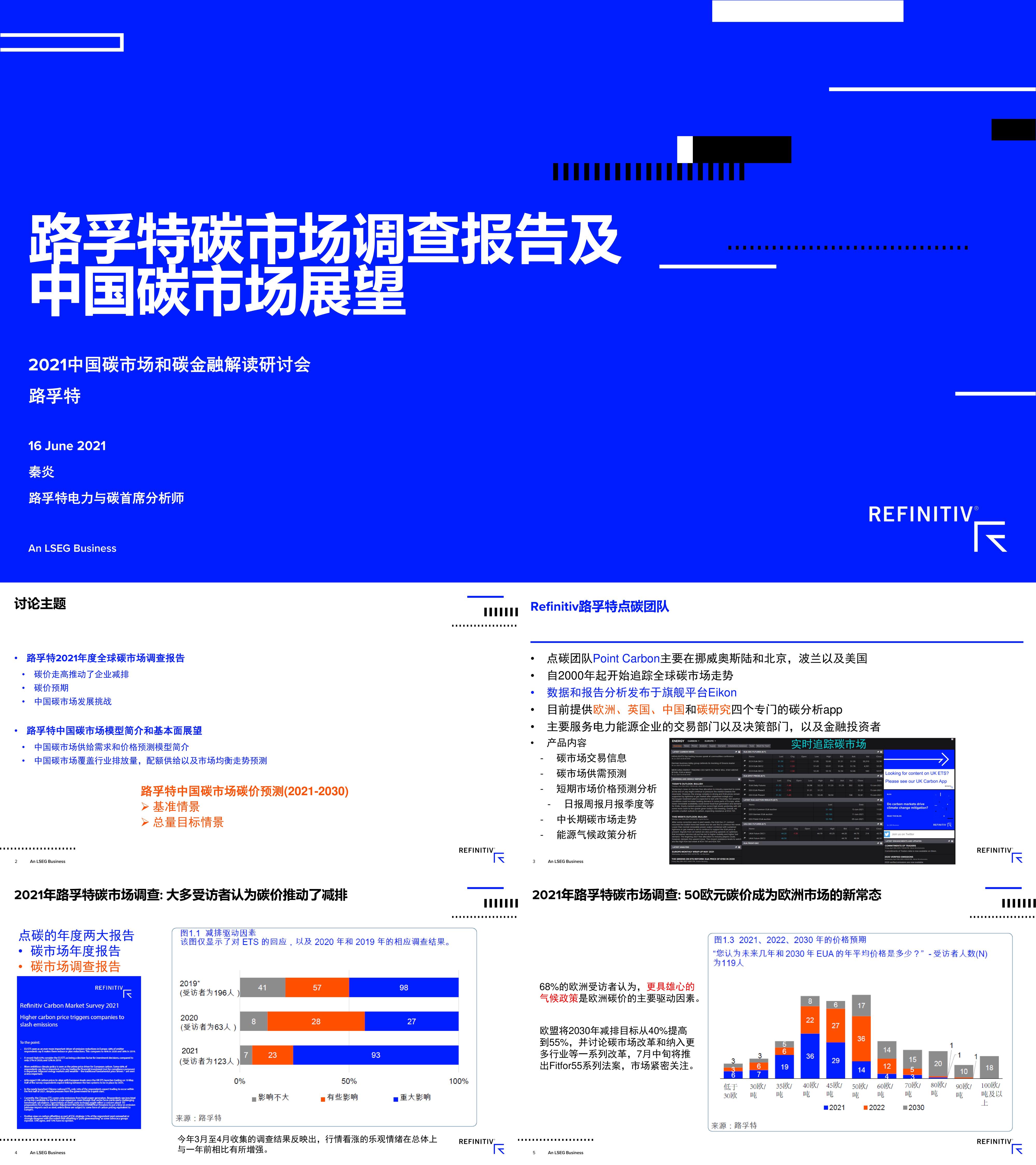 路孚特碳市场调查报告及中国碳市场展望