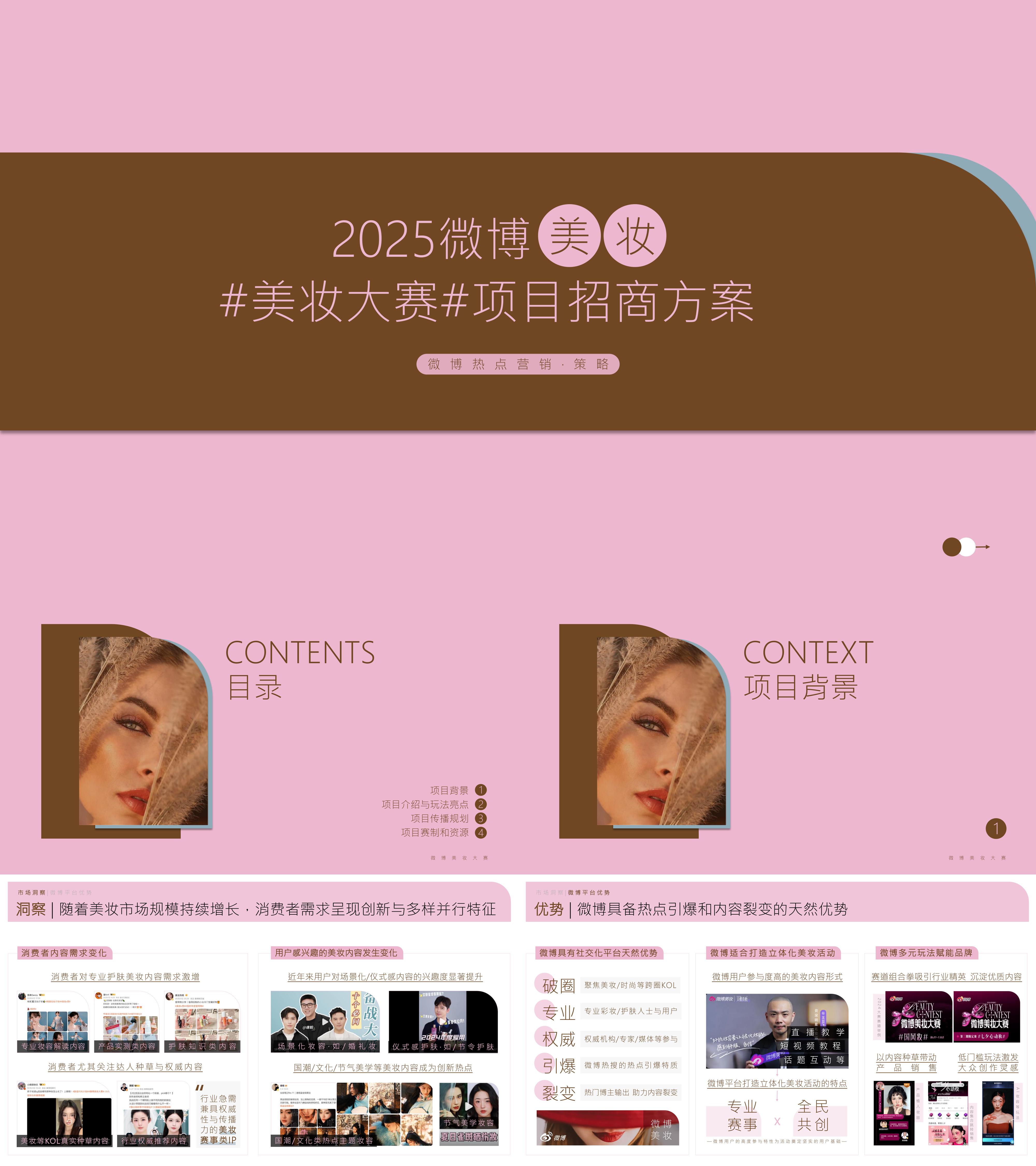 2025微博美妆大赛项目招商方案