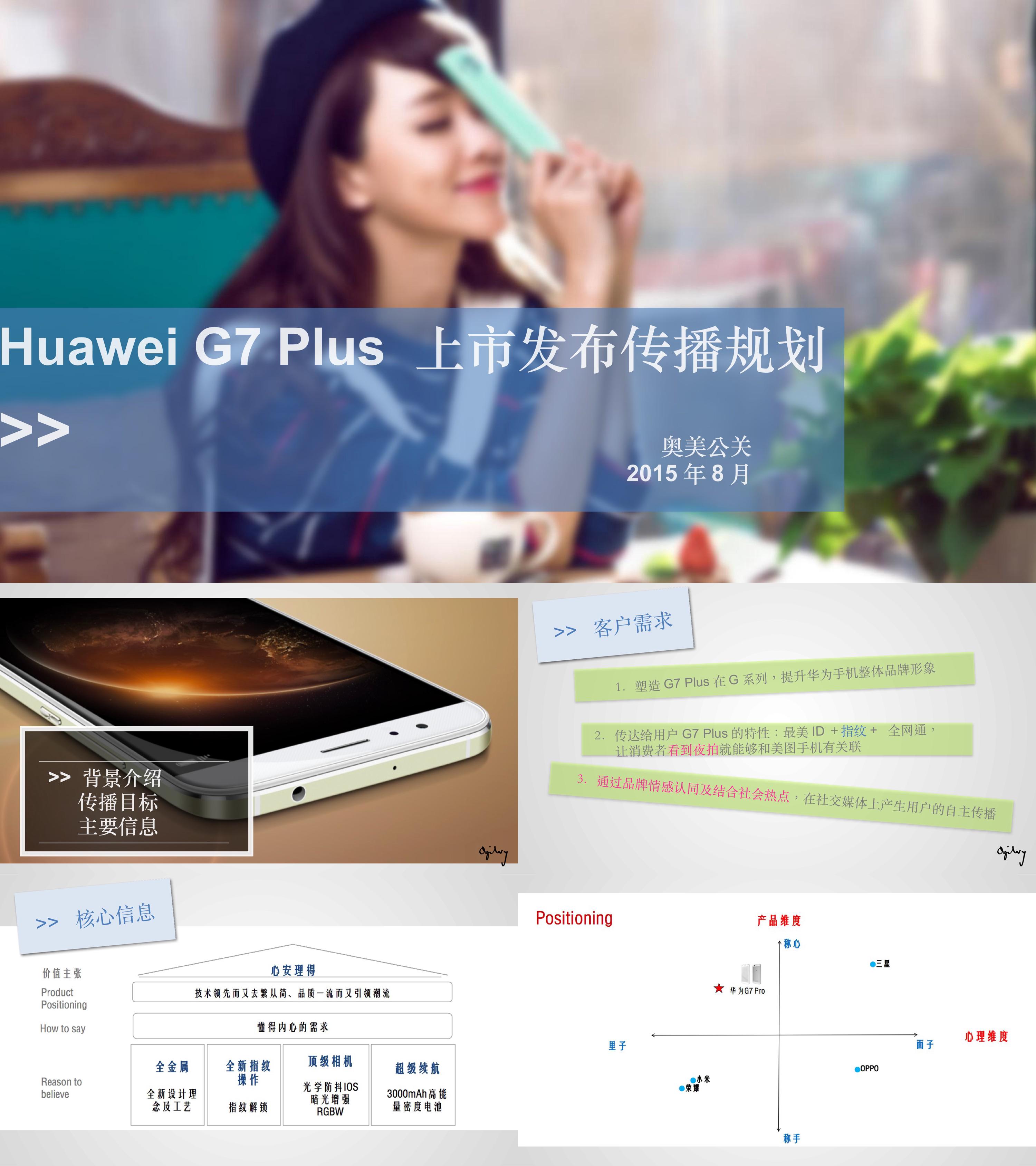 Huawei Glus7 Plus 手机公关方案