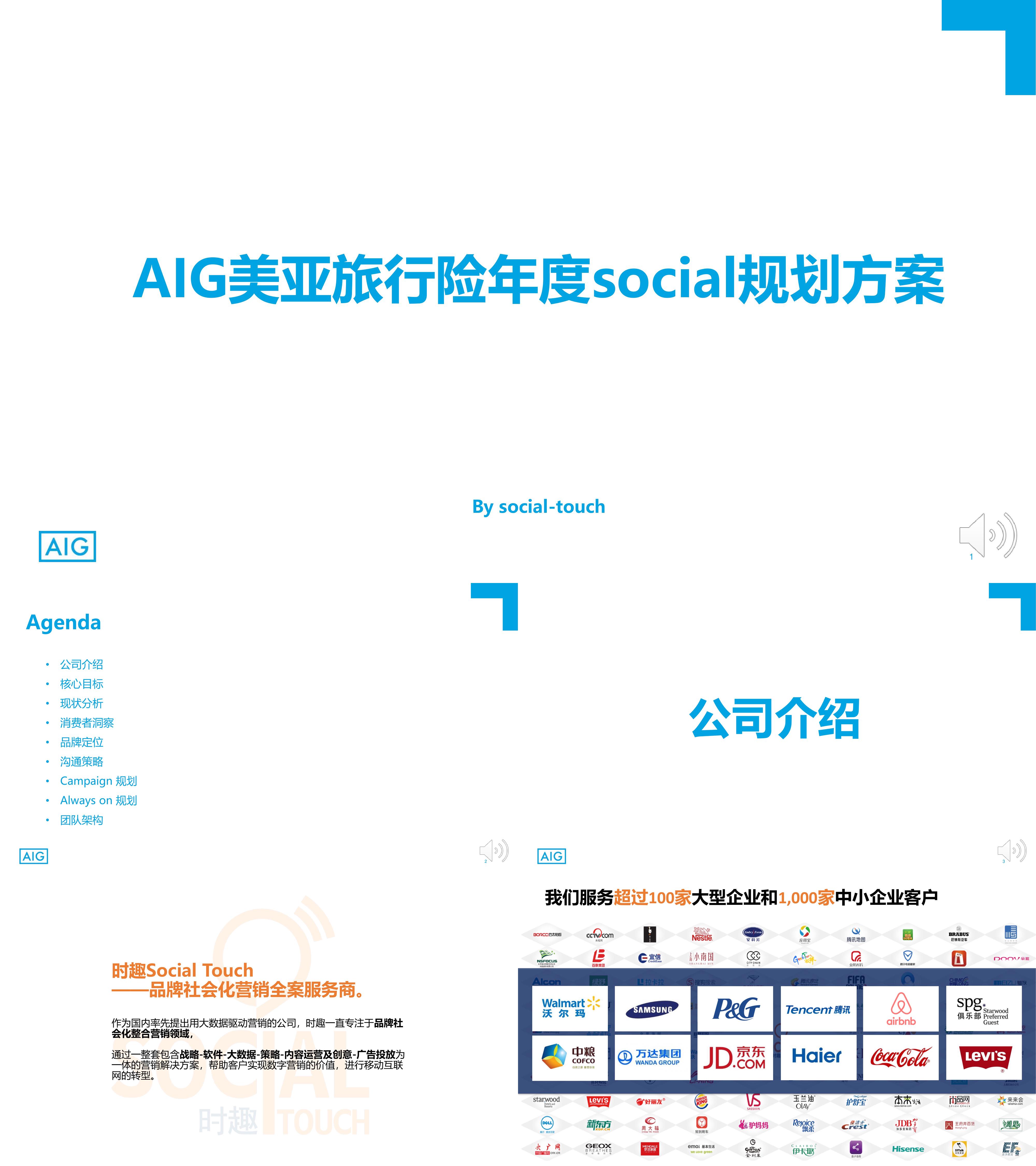 AIG美亚旅行险保险年度social规划方案