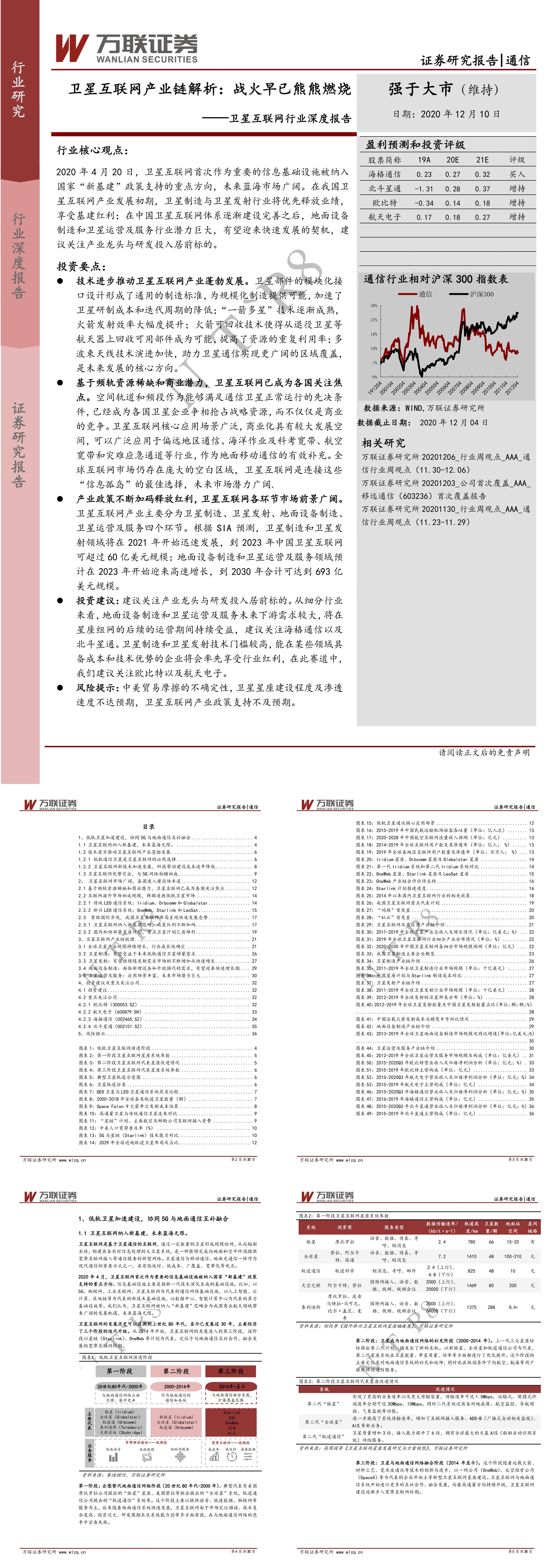 卫星互联网行业深度报告卫星互联网产业链解析战火早已熊熊燃烧