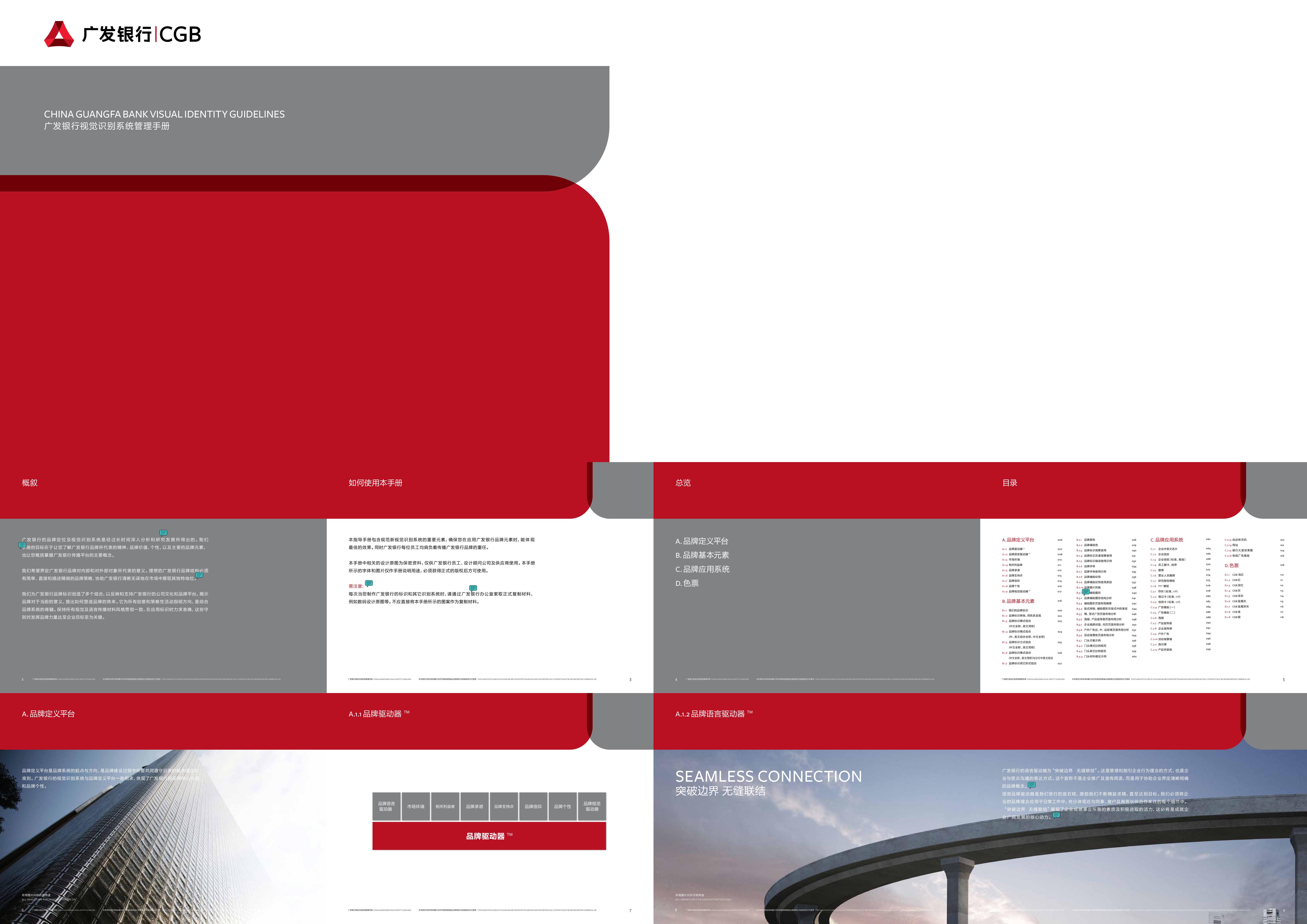 广发银行VI手册图片图集