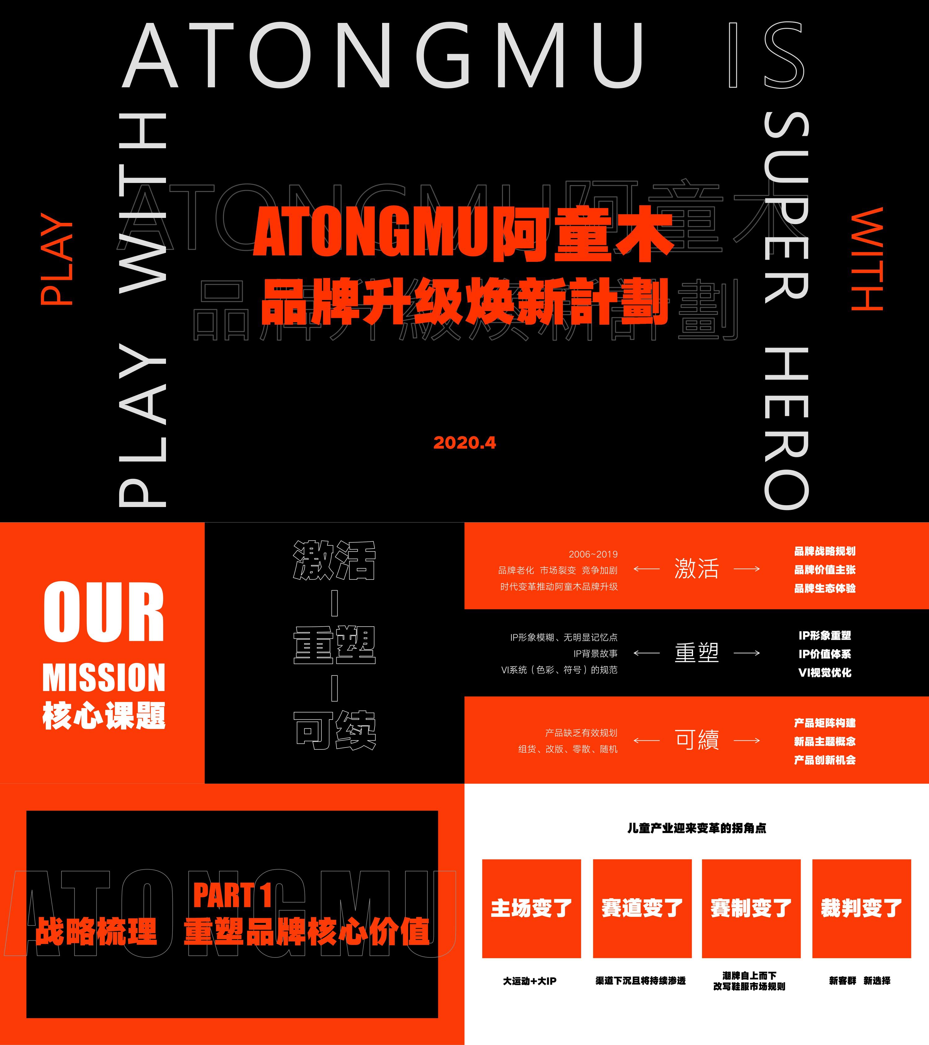 ATONGMU阿童木品牌升级焕新计划