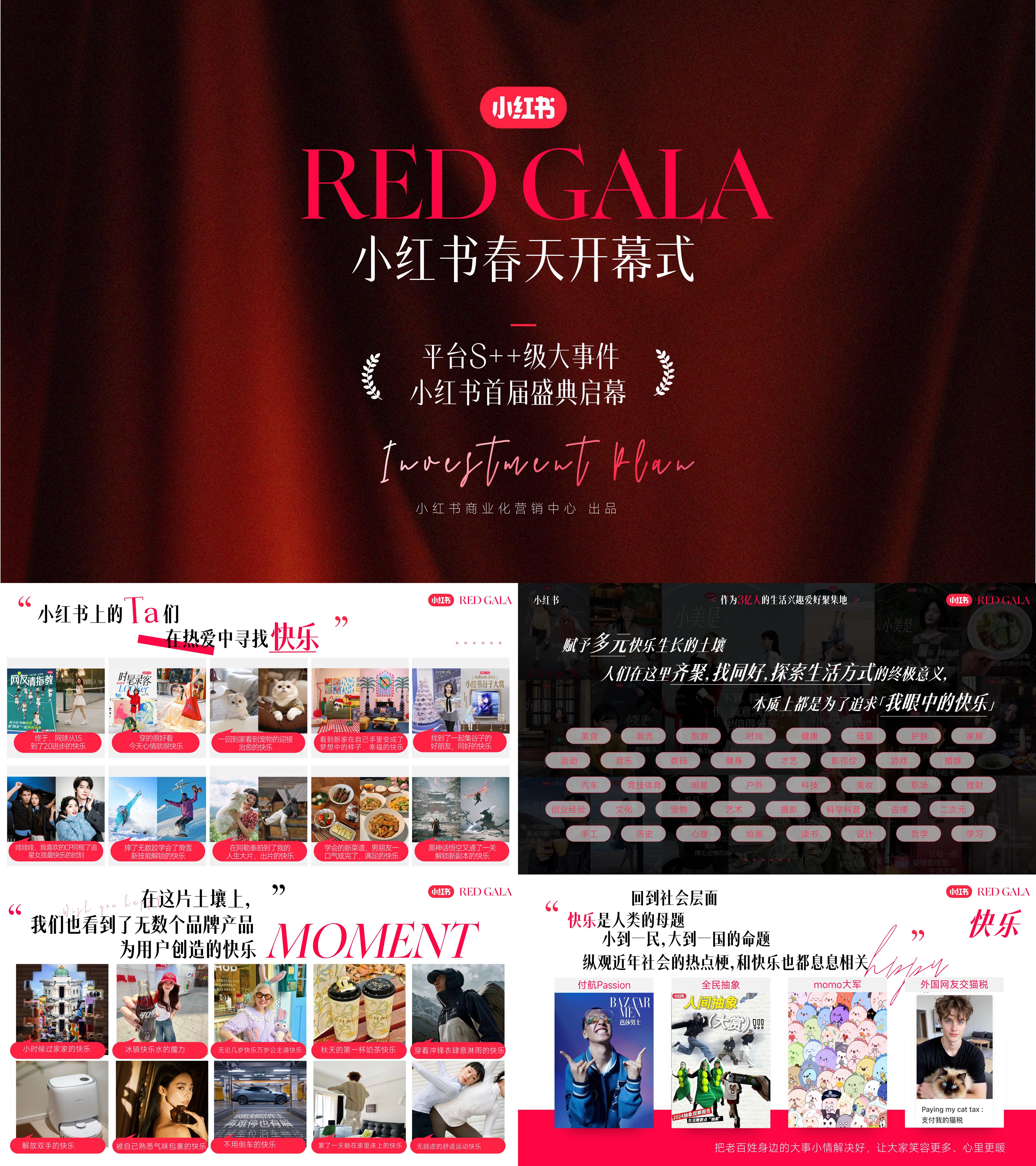 小红书REDGALA大事件IP招商方案