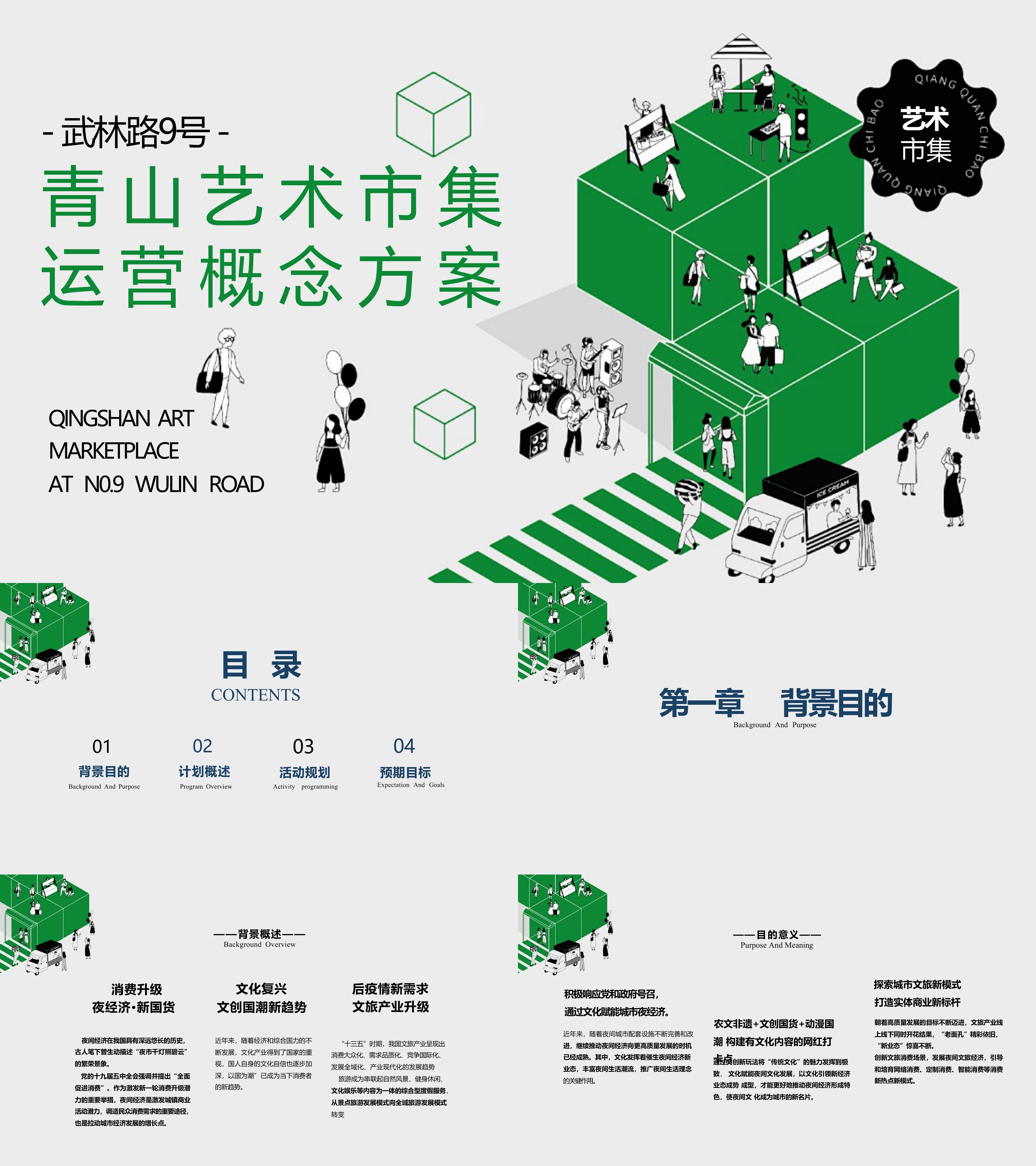 年轻品牌市集街区年度运营及品牌活动营销方案